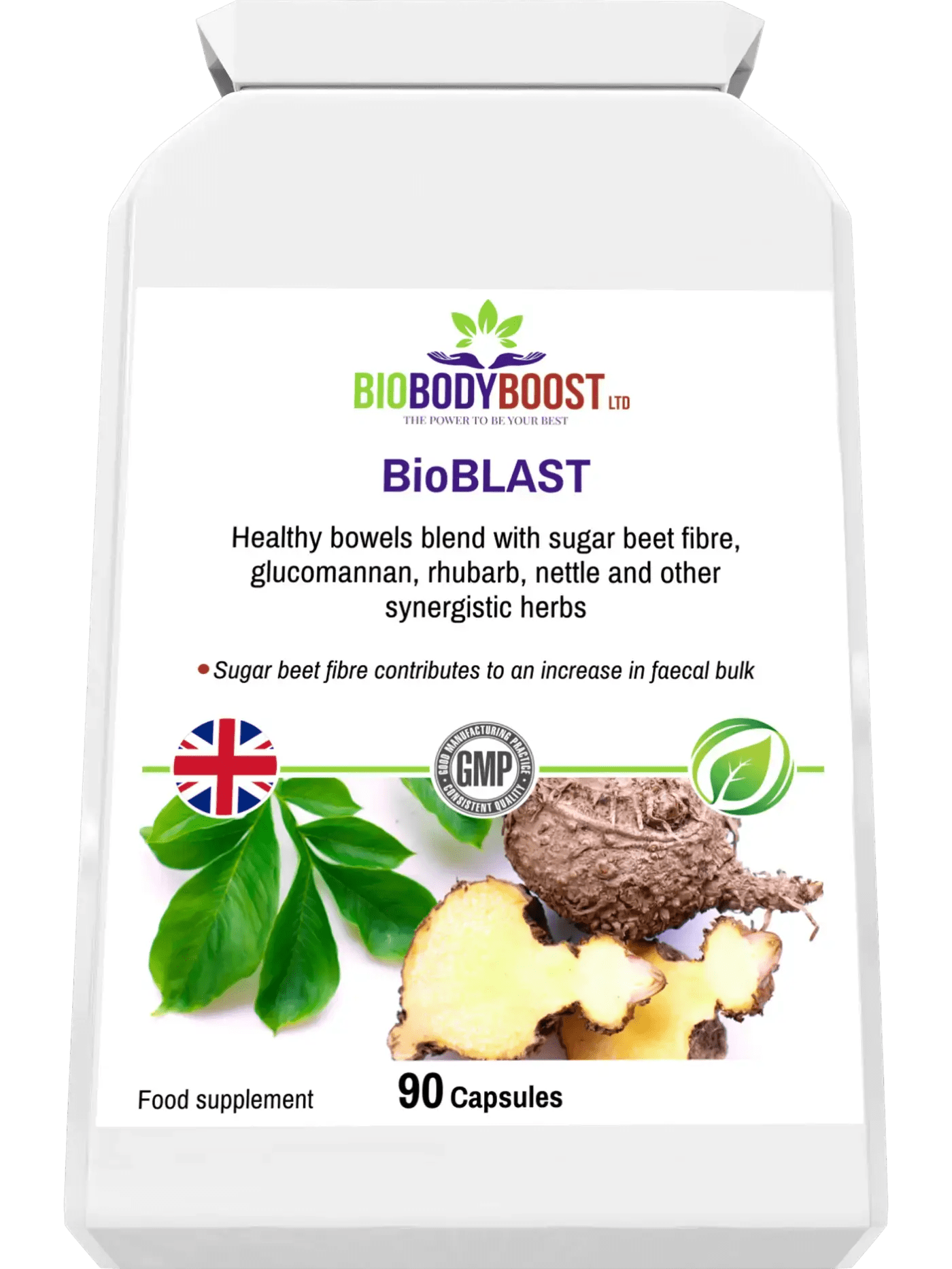 BioBlast - Natural Laxative - Fast-Acting Colon Cleanser - Digestive Supplements