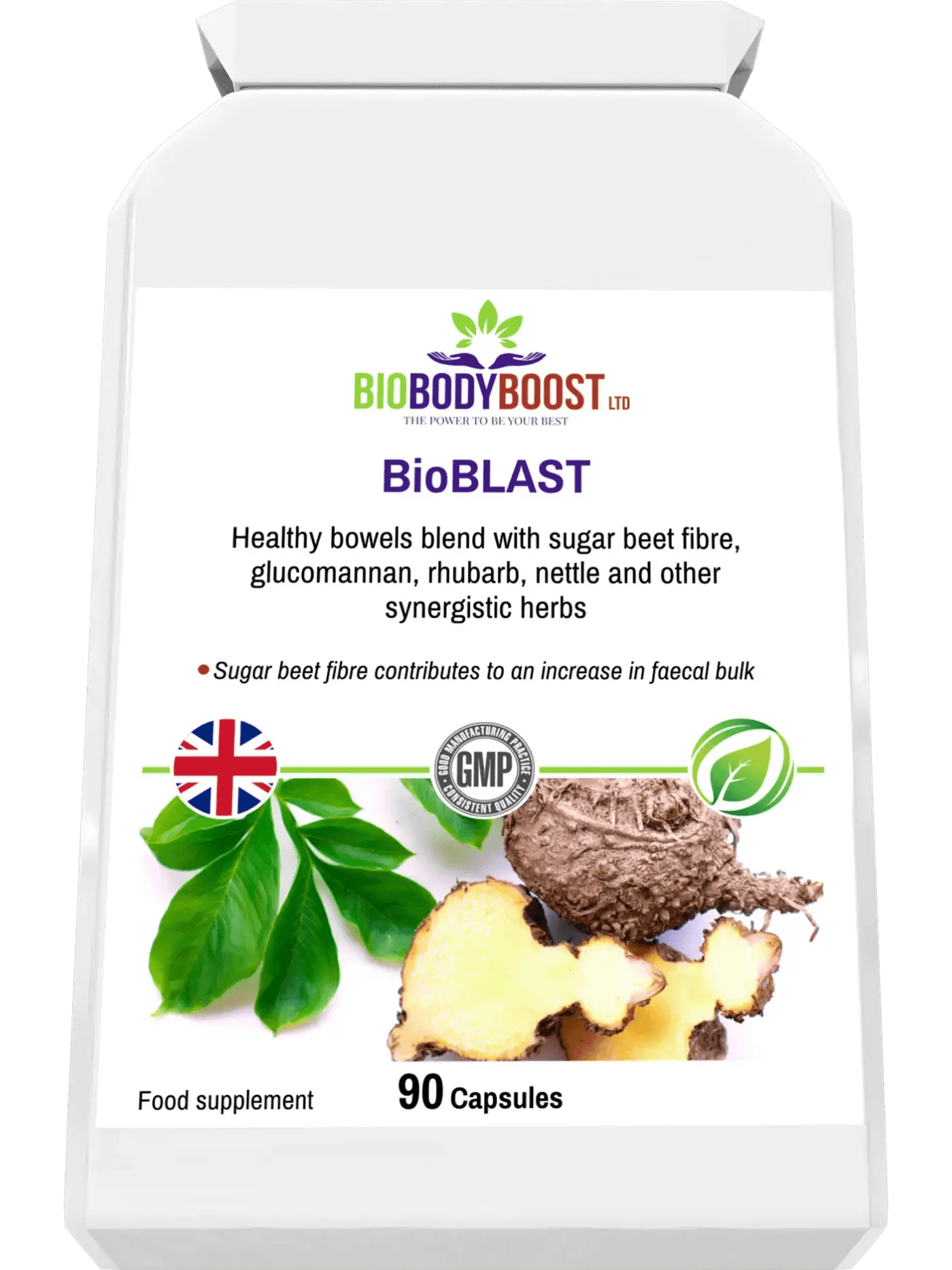 BioBlast - Natural Laxative - Fast-Acting Colon Cleanser - BioBodyBoost