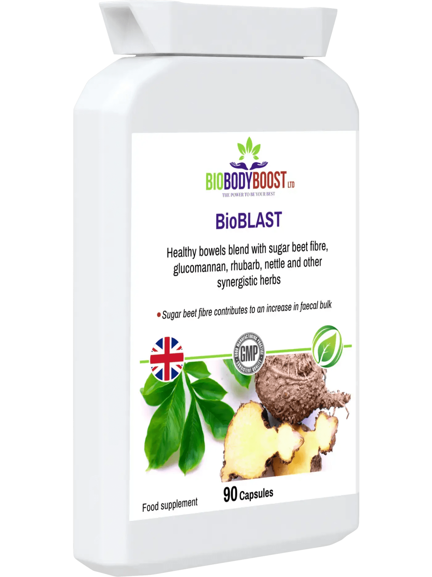 BioBlast - Natural Laxative - Fast-Acting Colon Cleanser - BioBodyBoost