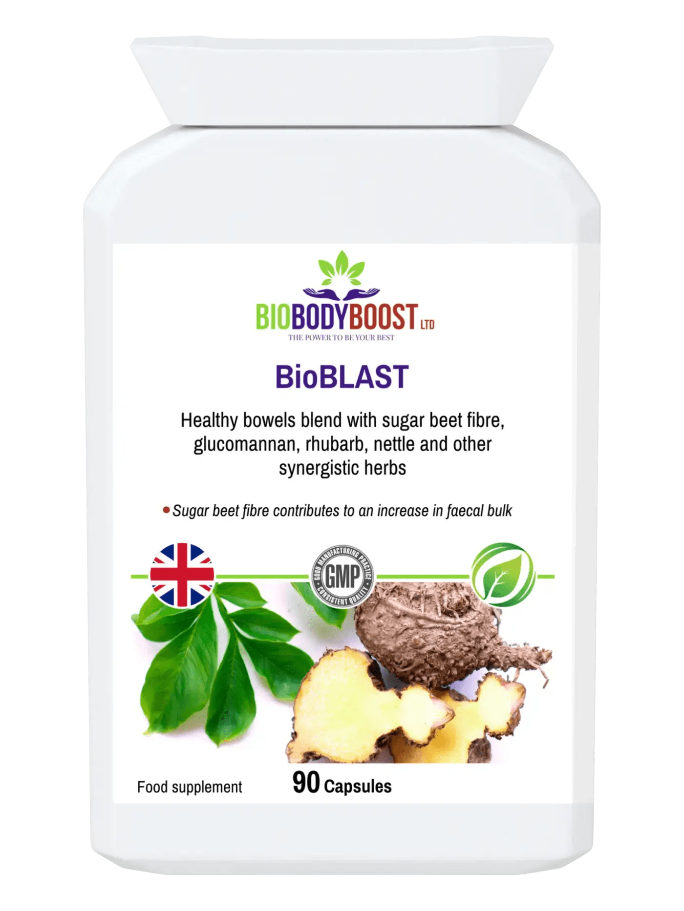 BioBlast - Natural Laxative - Fast-Acting Colon Cleanser - Digestive Supplements