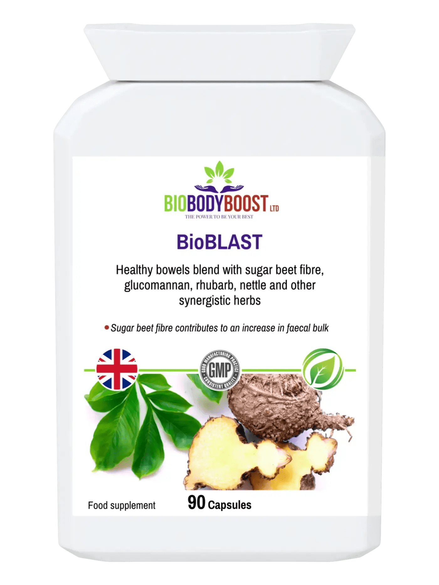 BioBlast - Natural Laxative - Fast-Acting Colon Cleanser - BioBodyBoost