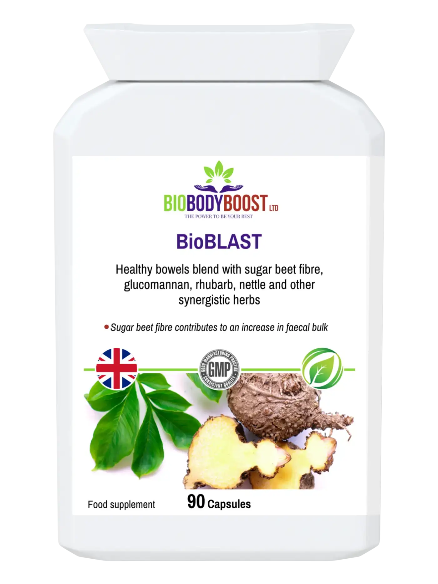 BioBLAST Healthy Bowels Blend - Premium Vitamins & Supplements from BioBodyBoost - Just £14.99! Shop now at BioBodyBoost