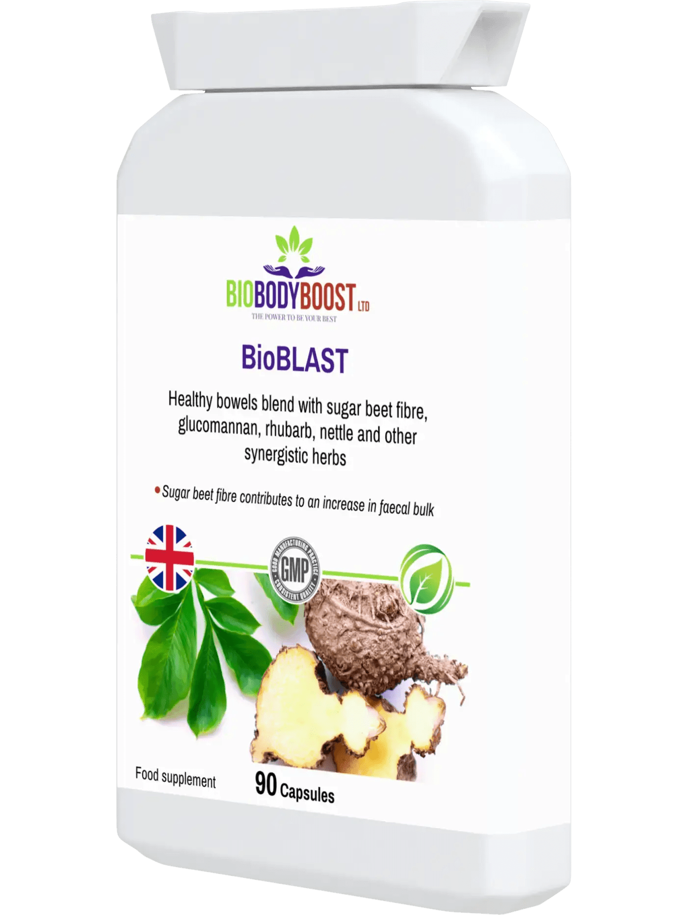 BioBlast - Natural Laxative - Fast-Acting Colon Cleanser - BioBodyBoost