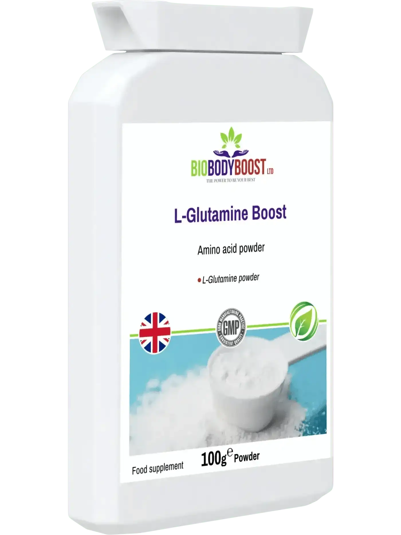 BioBodyBoost Amino Acids L-Glutamine Boost - Amino Acid Powder