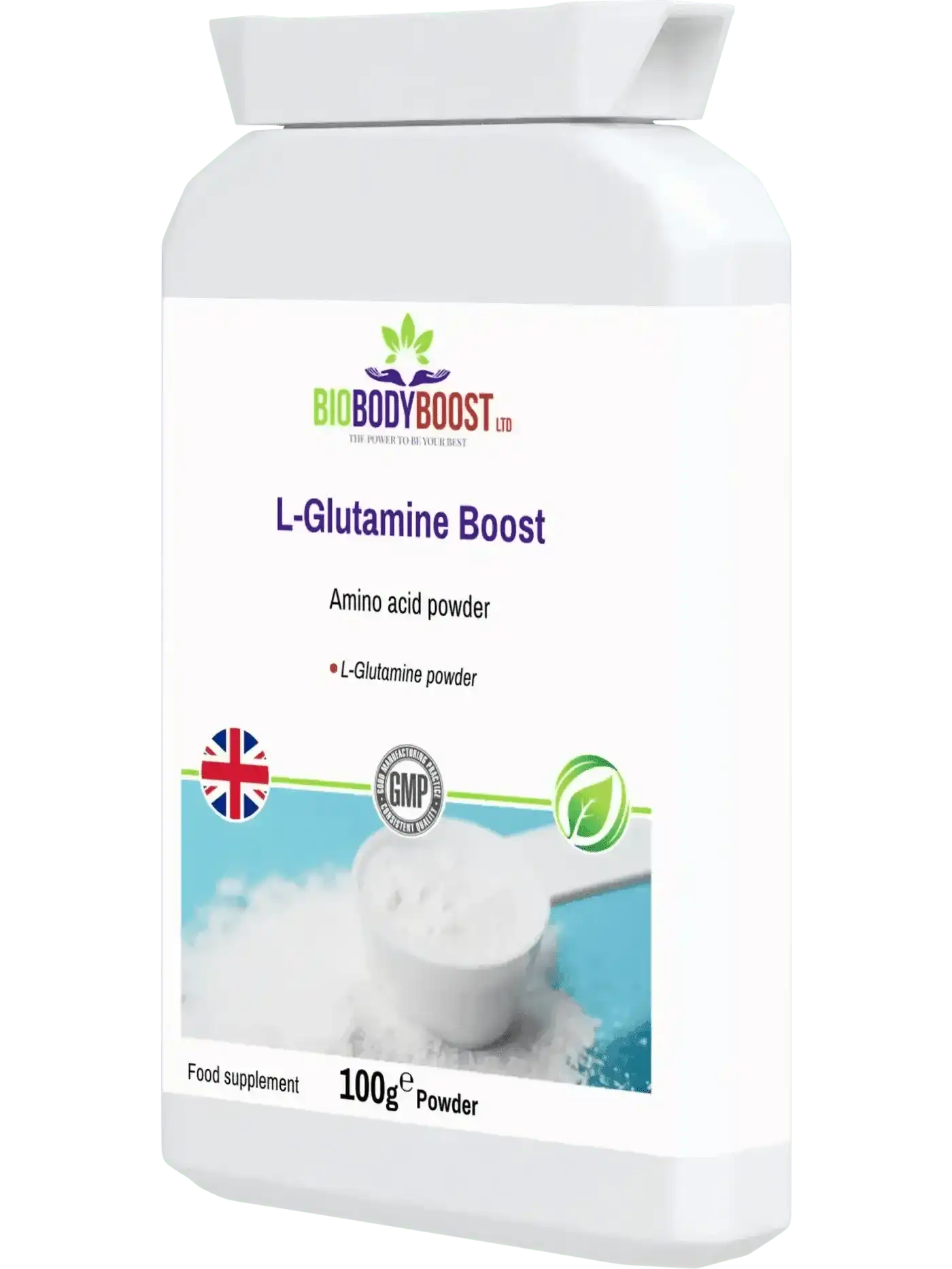 BioBodyBoost Amino Acids L-Glutamine Boost - Amino Acid Powder
