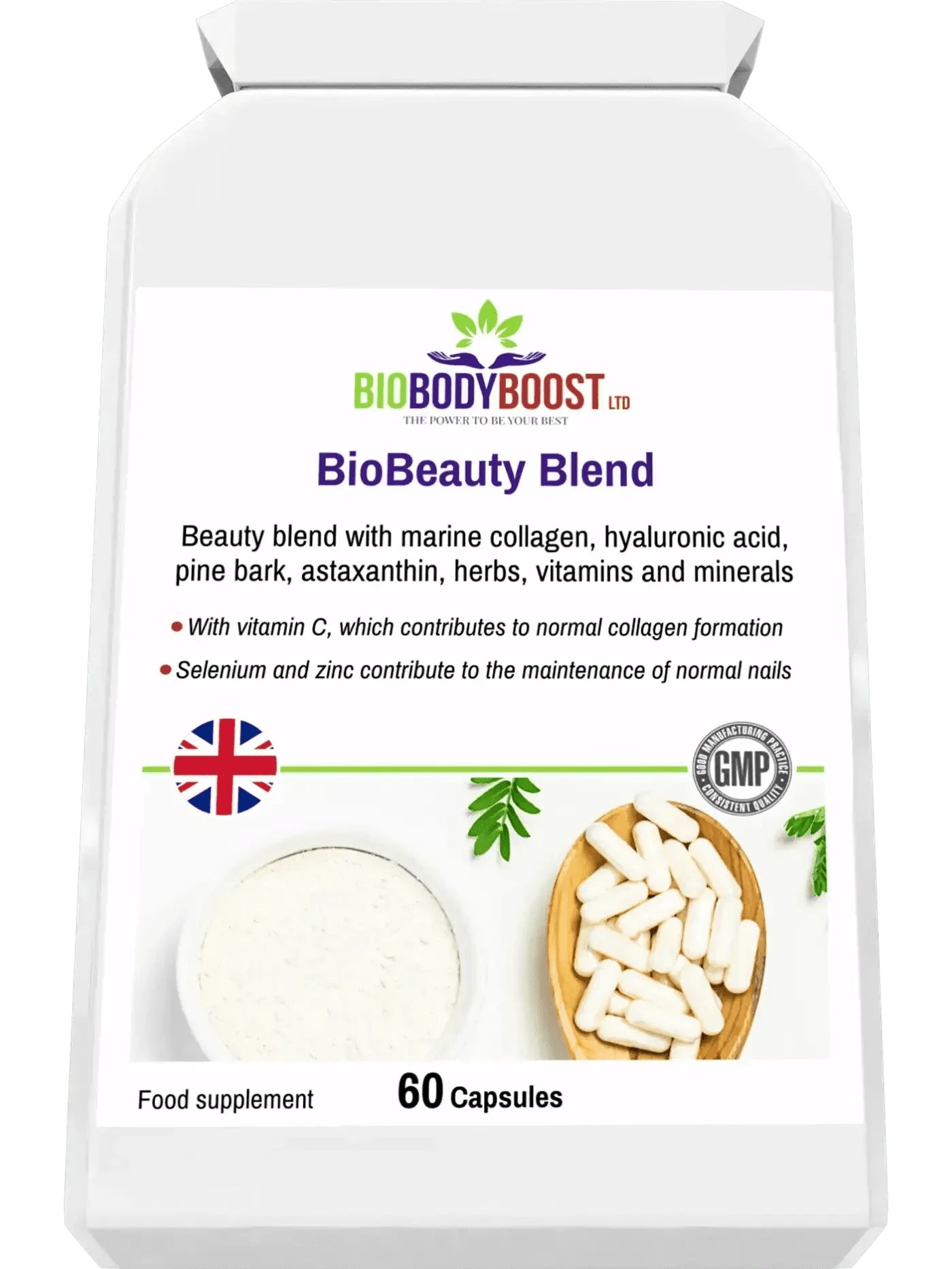 BioBodyBoost Collagen BioBeauty Blend - Marine Collagen Complex