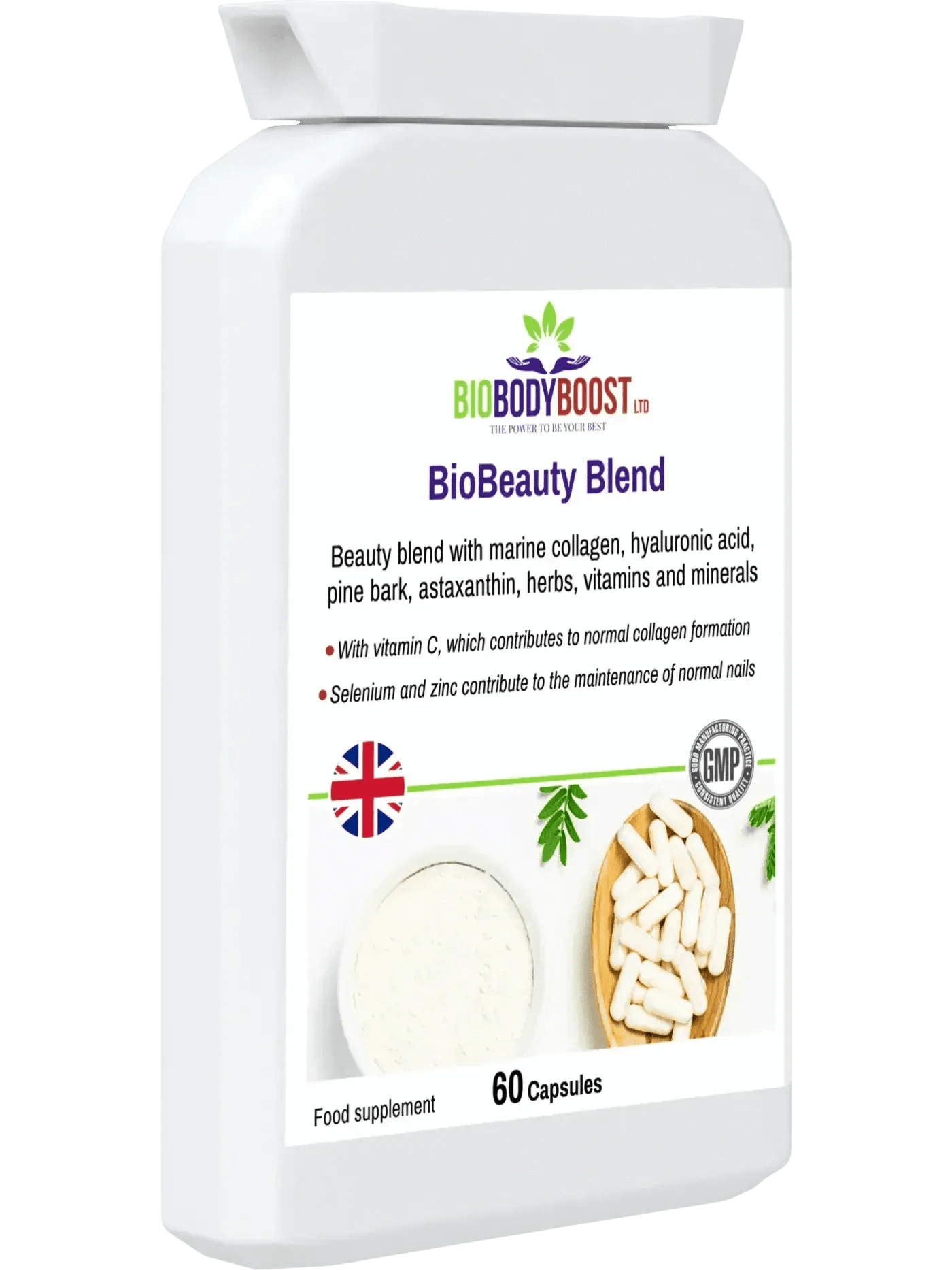 BioBodyBoost Collagen BioBeauty Blend - Marine Collagen Complex