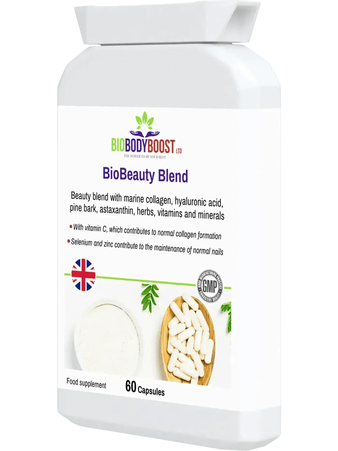 BioBodyBoost Collagen BioBeauty Blend - Marine Collagen Complex