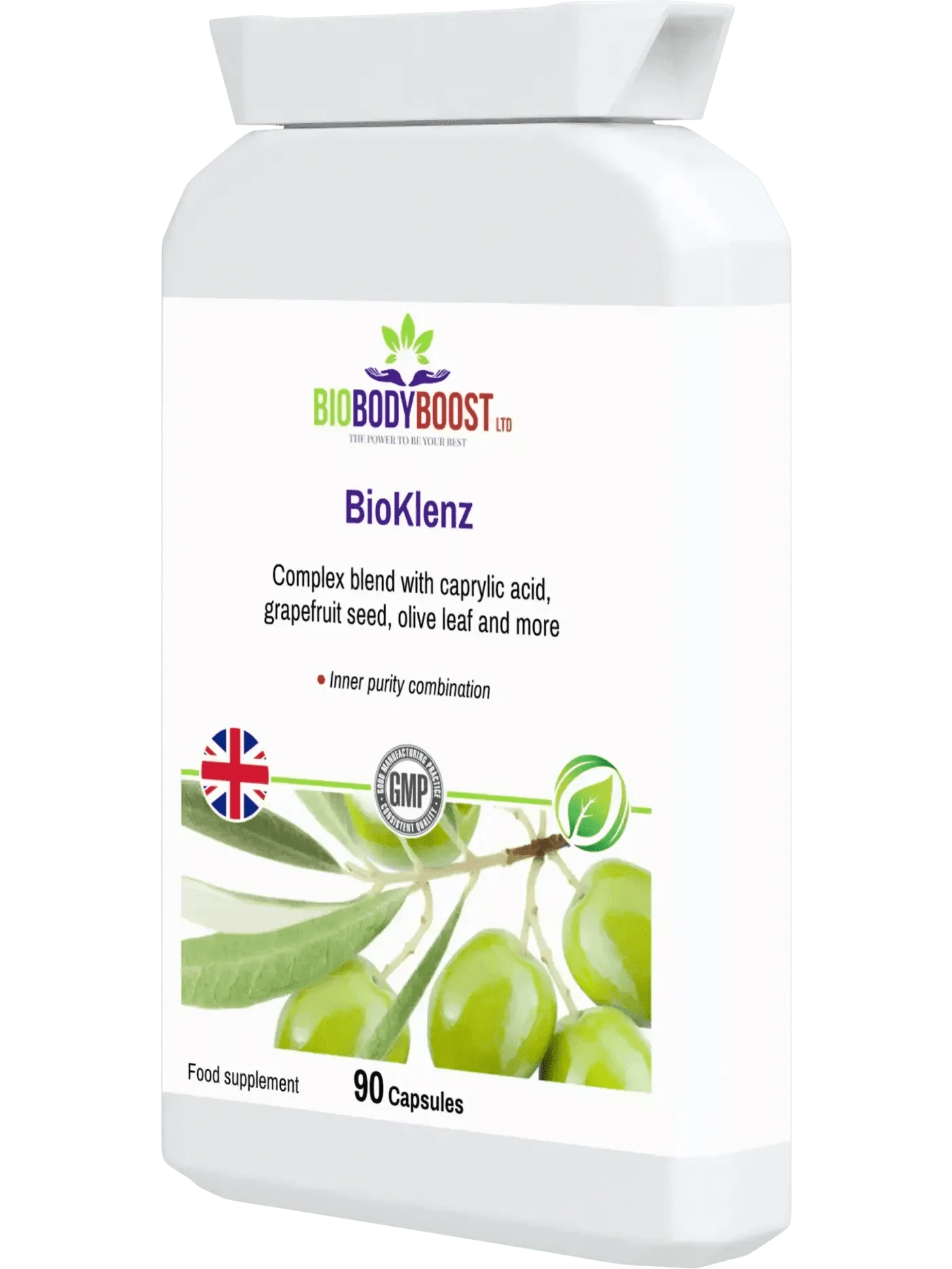 BioBodyBoost Digestive Supplements BioKlenz - Herbal Gut Detox Formula