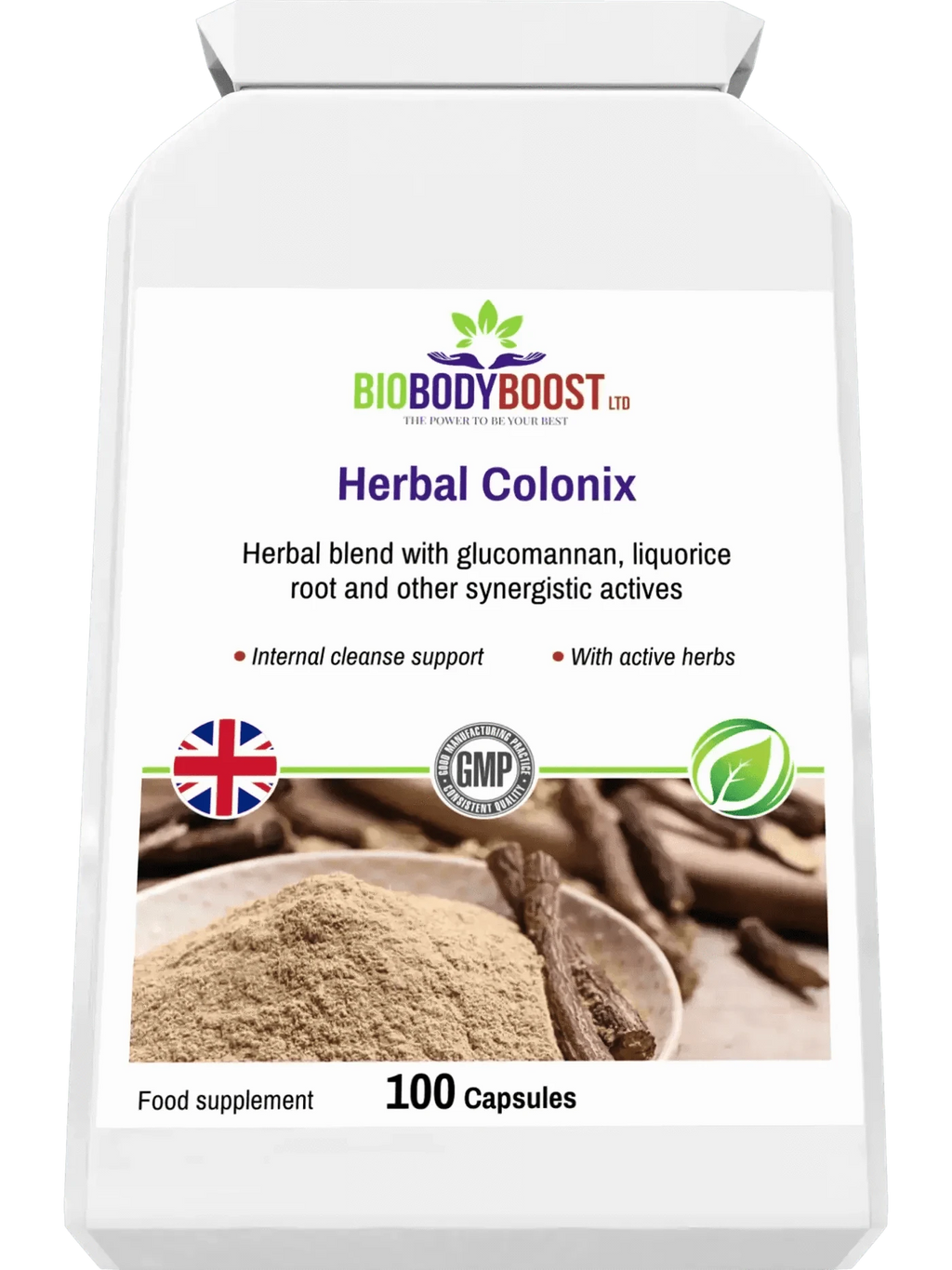 BioBodyBoost Food Supplement Herbal Colonix - Herbal Colon Cleanser