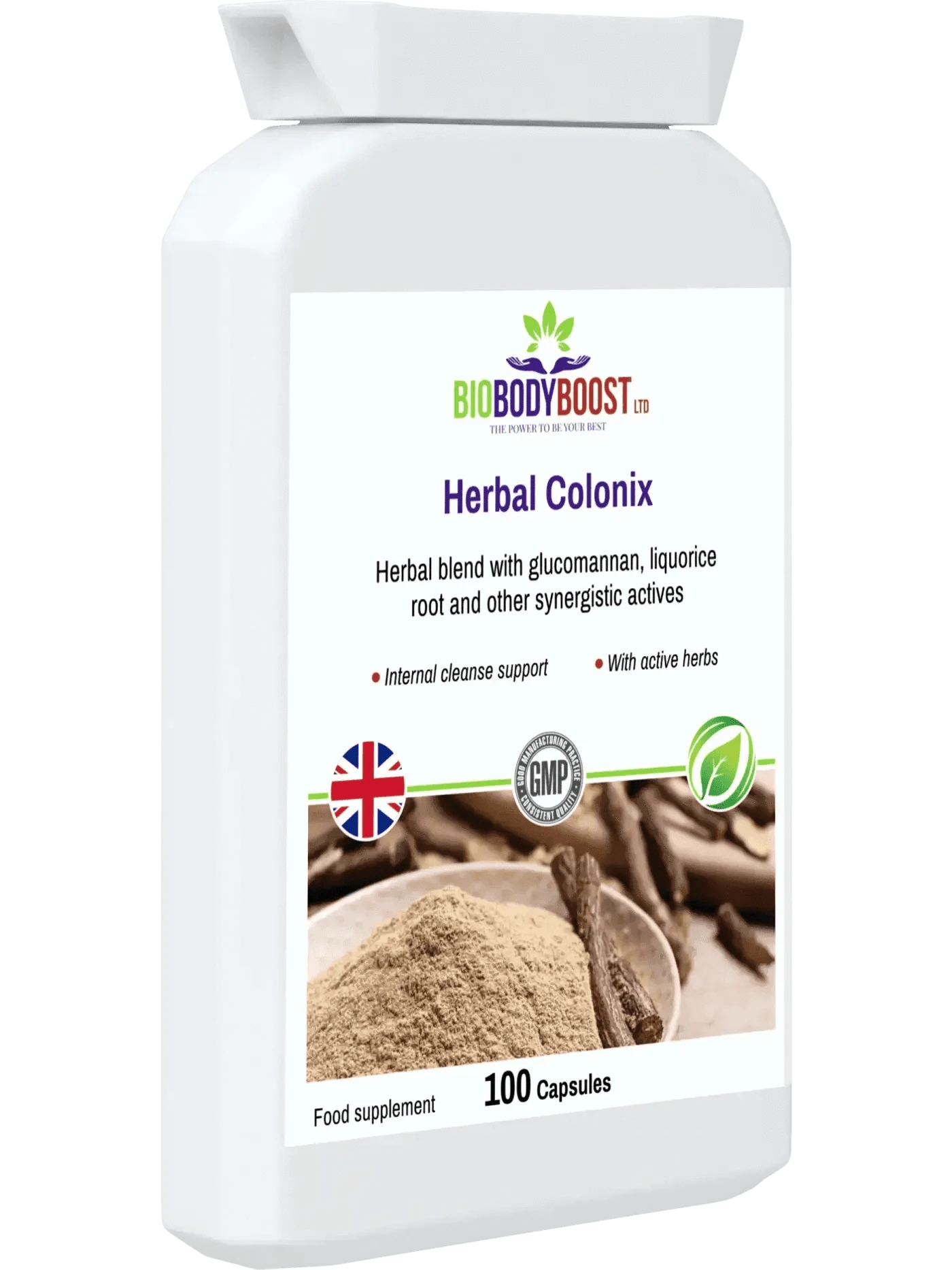 BioBodyBoost Food Supplement Herbal Colonix - Herbal Colon Cleanser