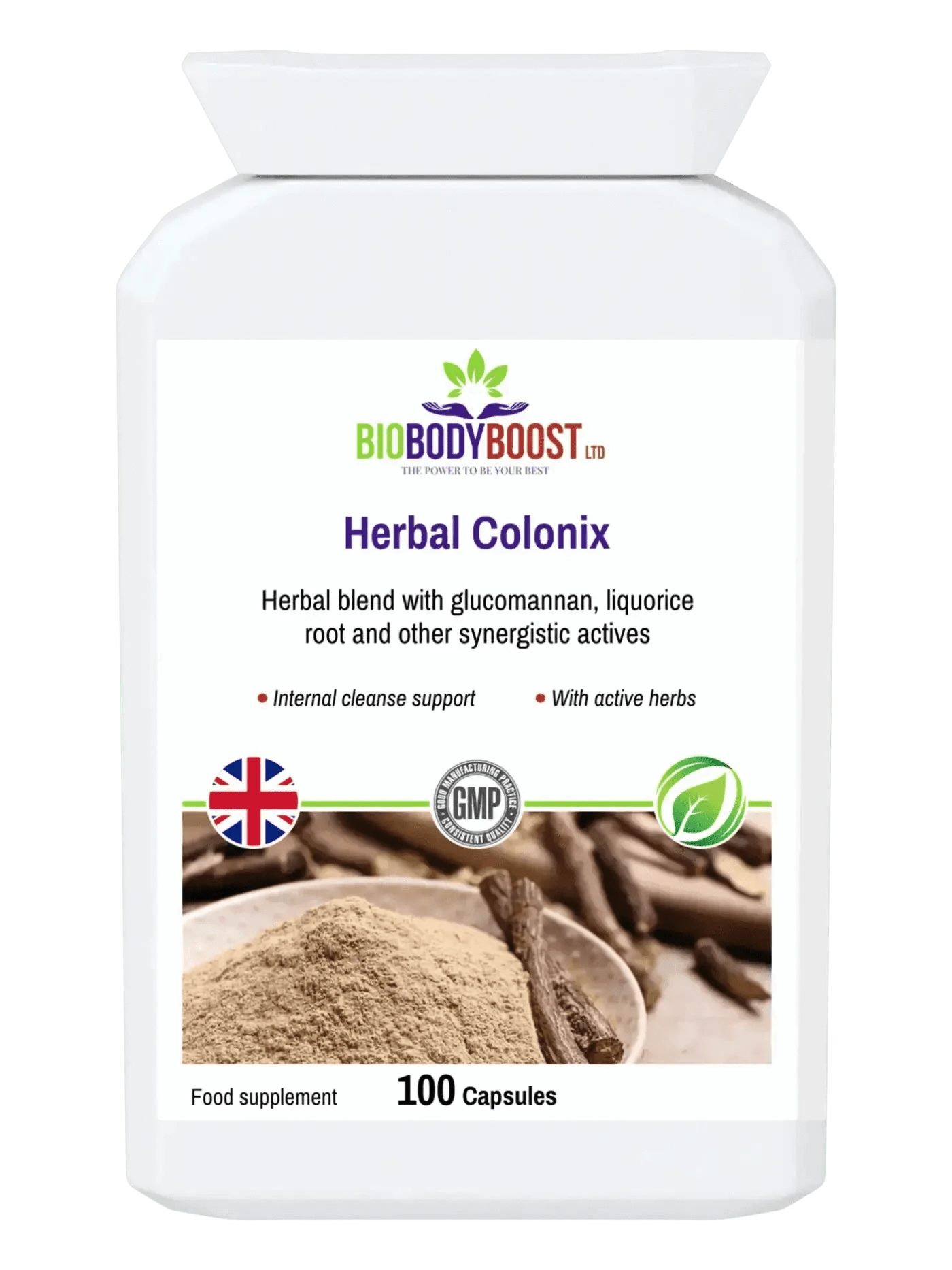 BioBodyBoost Food Supplement Herbal Colonix - Herbal Colon Cleanser