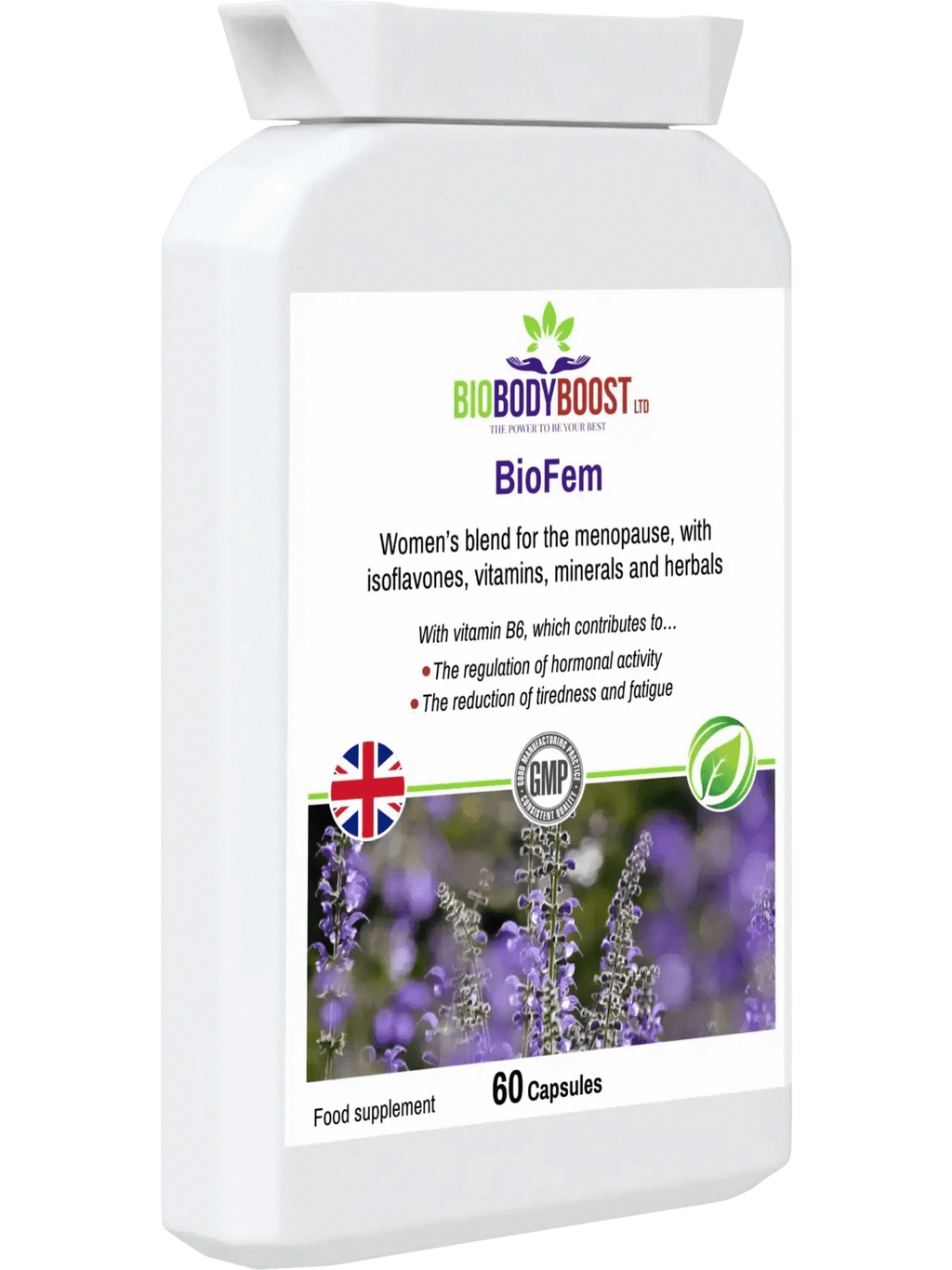 BioBodyBoost Menopause Supplements BioFem - Herbal Menopause Supplement