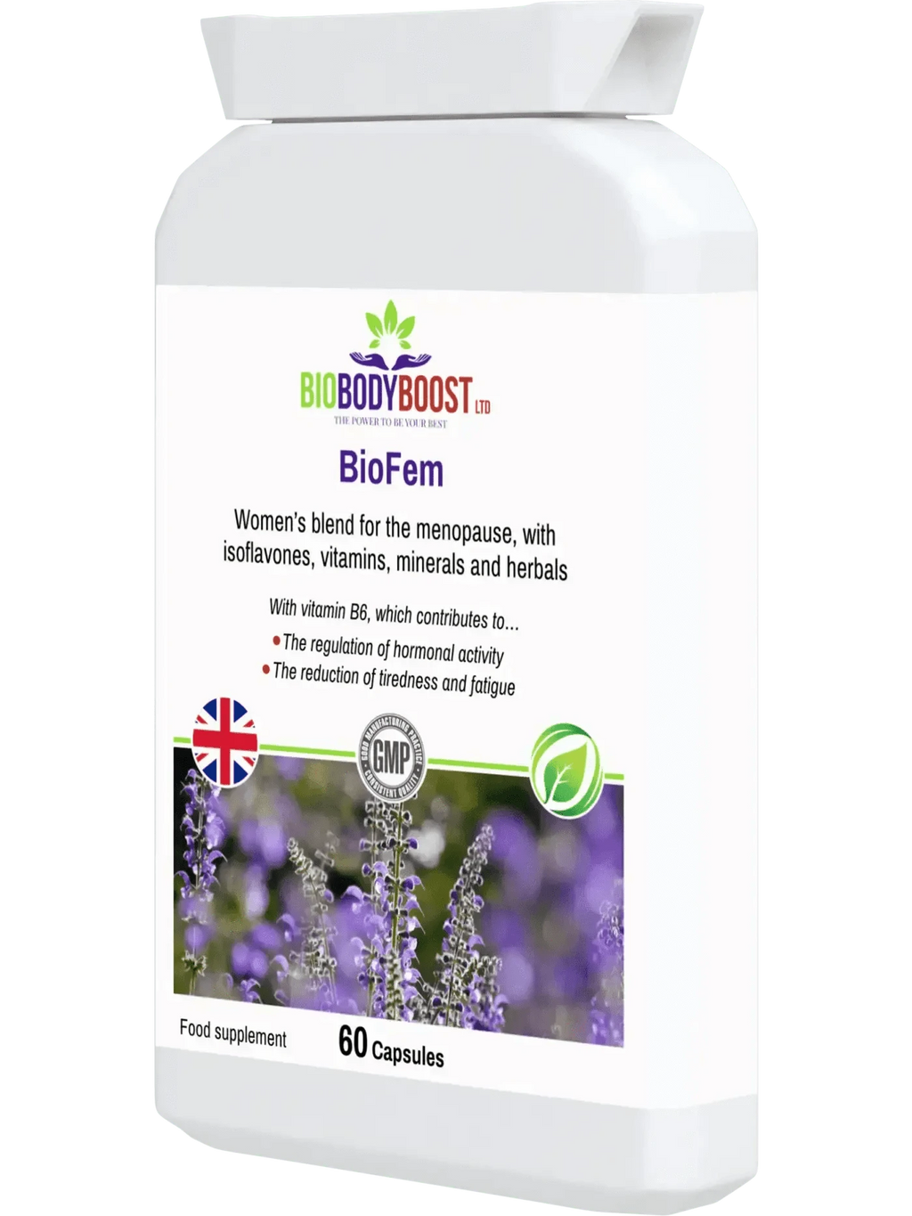 BioBodyBoost Menopause Supplements BioFem - Herbal Menopause Supplement