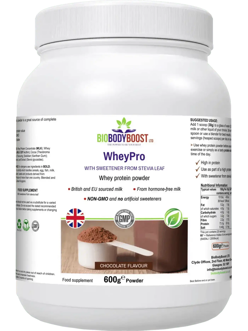 BioBodyBoost Protein Powders WheyPro - Chocolate Whey Protein Powder