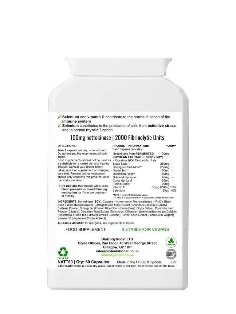 BioBodyBoost Vitamins & Supplements Essential Uro-Support D-Mannose Complex