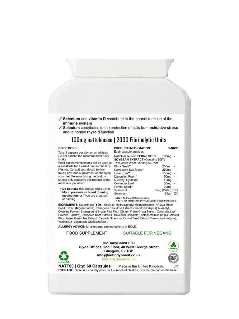 BioBodyBoost Vitamins & Supplements Essential Uro-Support D-Mannose Complex