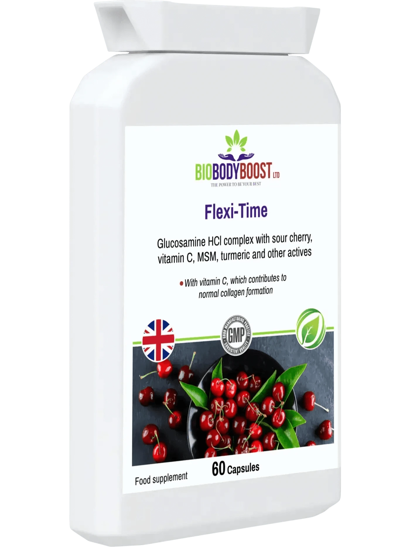 BioBodyBoost Vitamins & Supplements Flexi-Time - Glucosamine HCL Complex