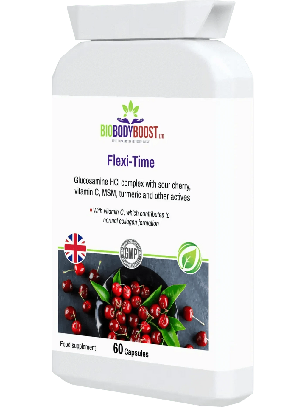 BioBodyBoost Vitamins & Supplements Flexi-Time - Glucosamine HCL Complex