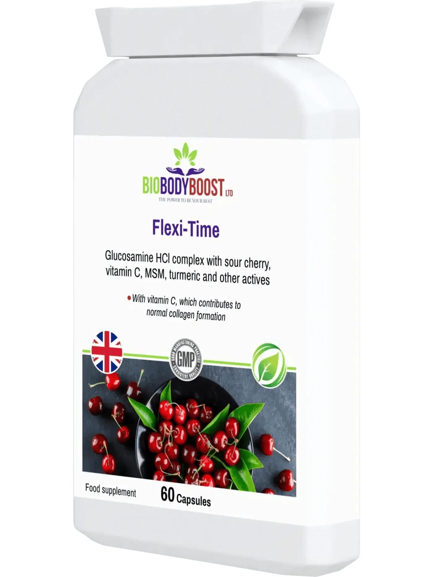 BioBodyBoost Vitamins & Supplements Flexi-Time - Glucosamine HCL Complex