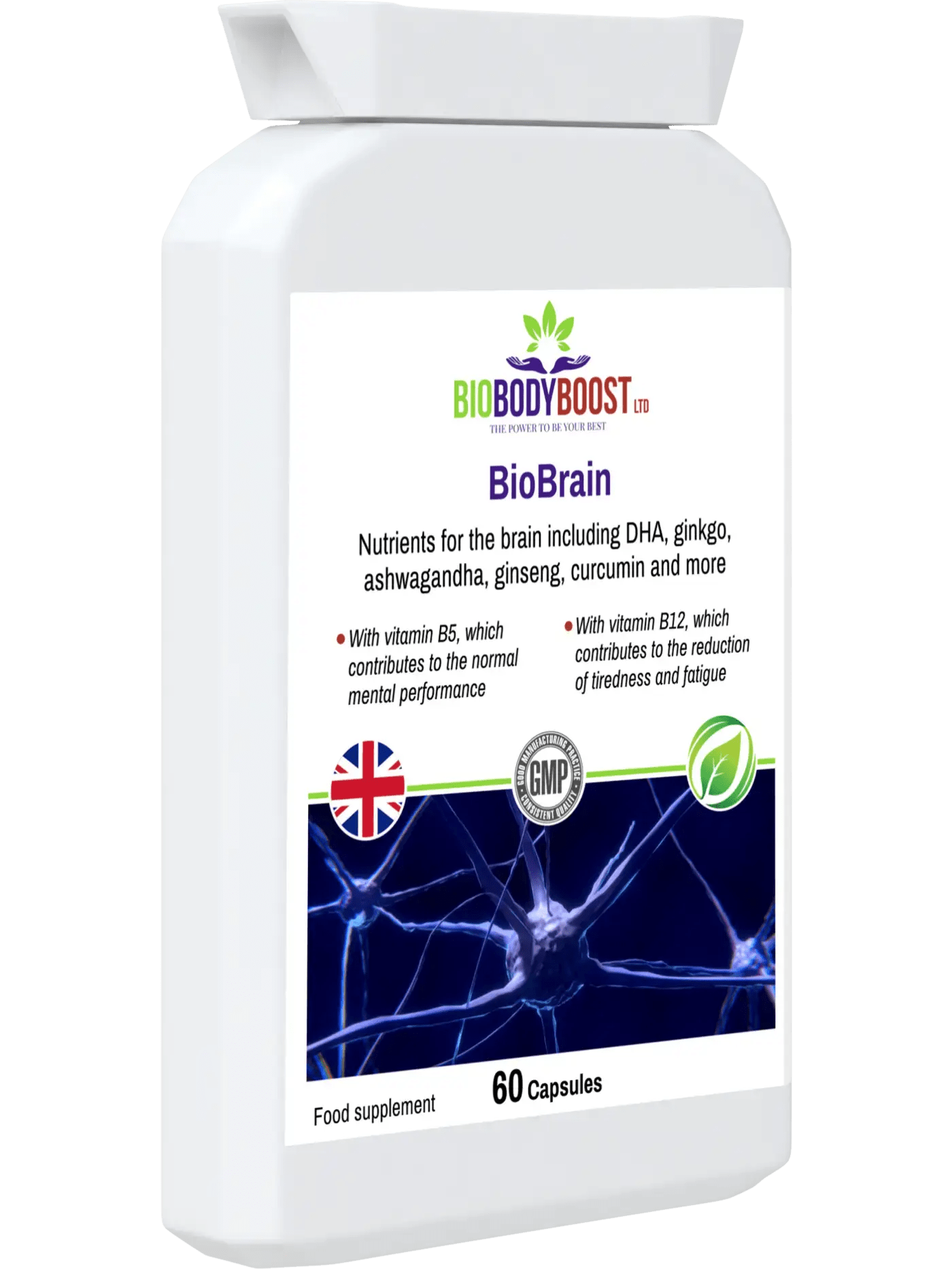 BioBrain - Natural Nootropic - Brain Supplements