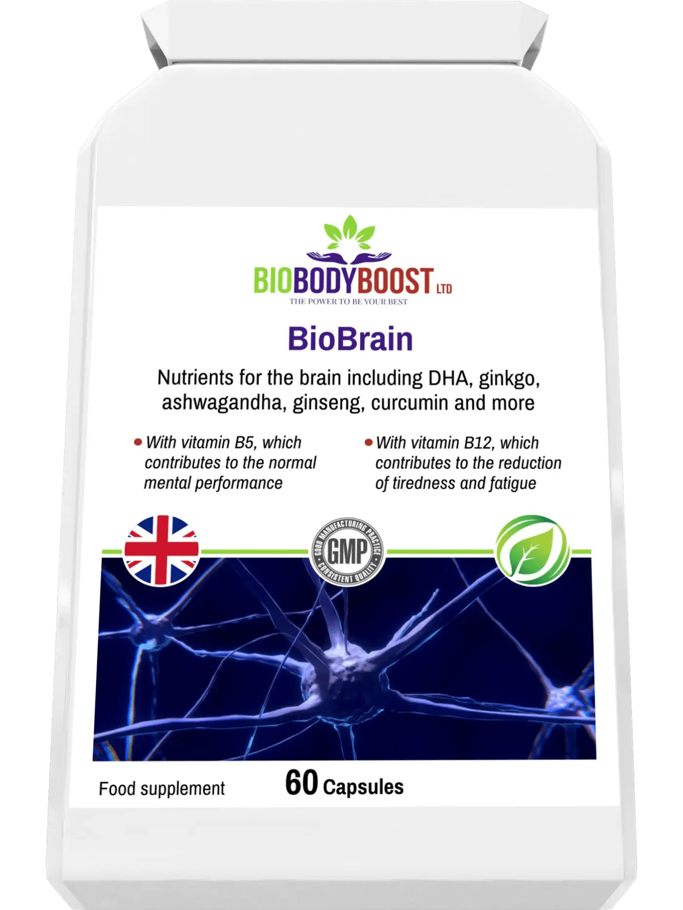 BioBrain - Natural Nootropic - Brain Supplements