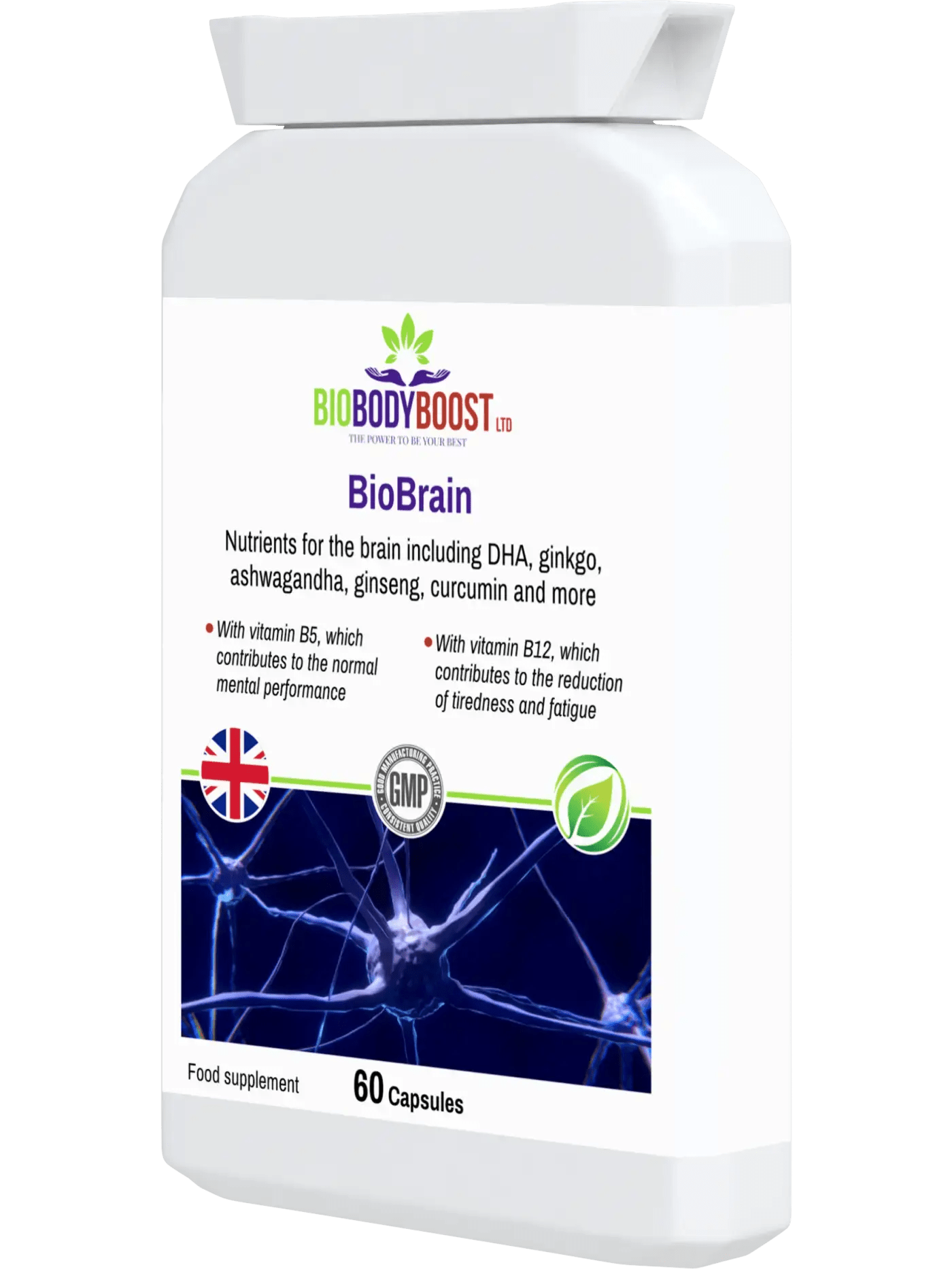 BioBrain - Natural Nootropic - Brain Supplements