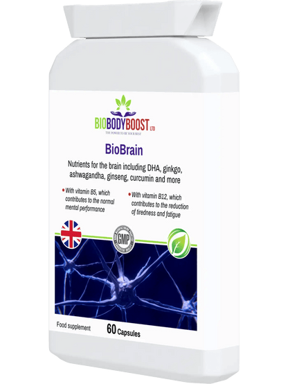 BioBrain - Natural Nootropic - BioBodyBoost