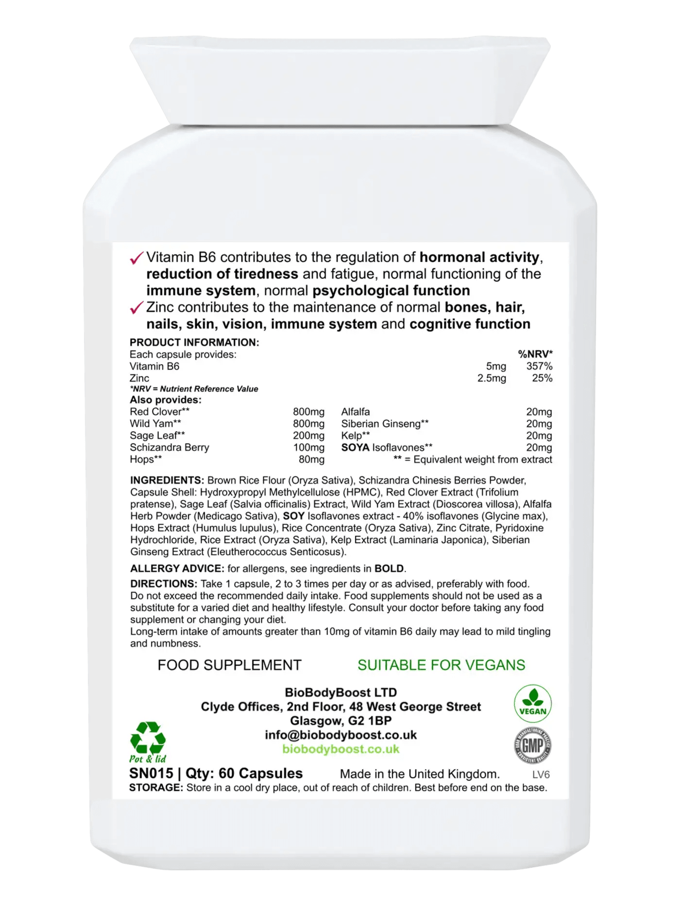 BioFem - Women's Blend for Menopause - BioBodyBoost