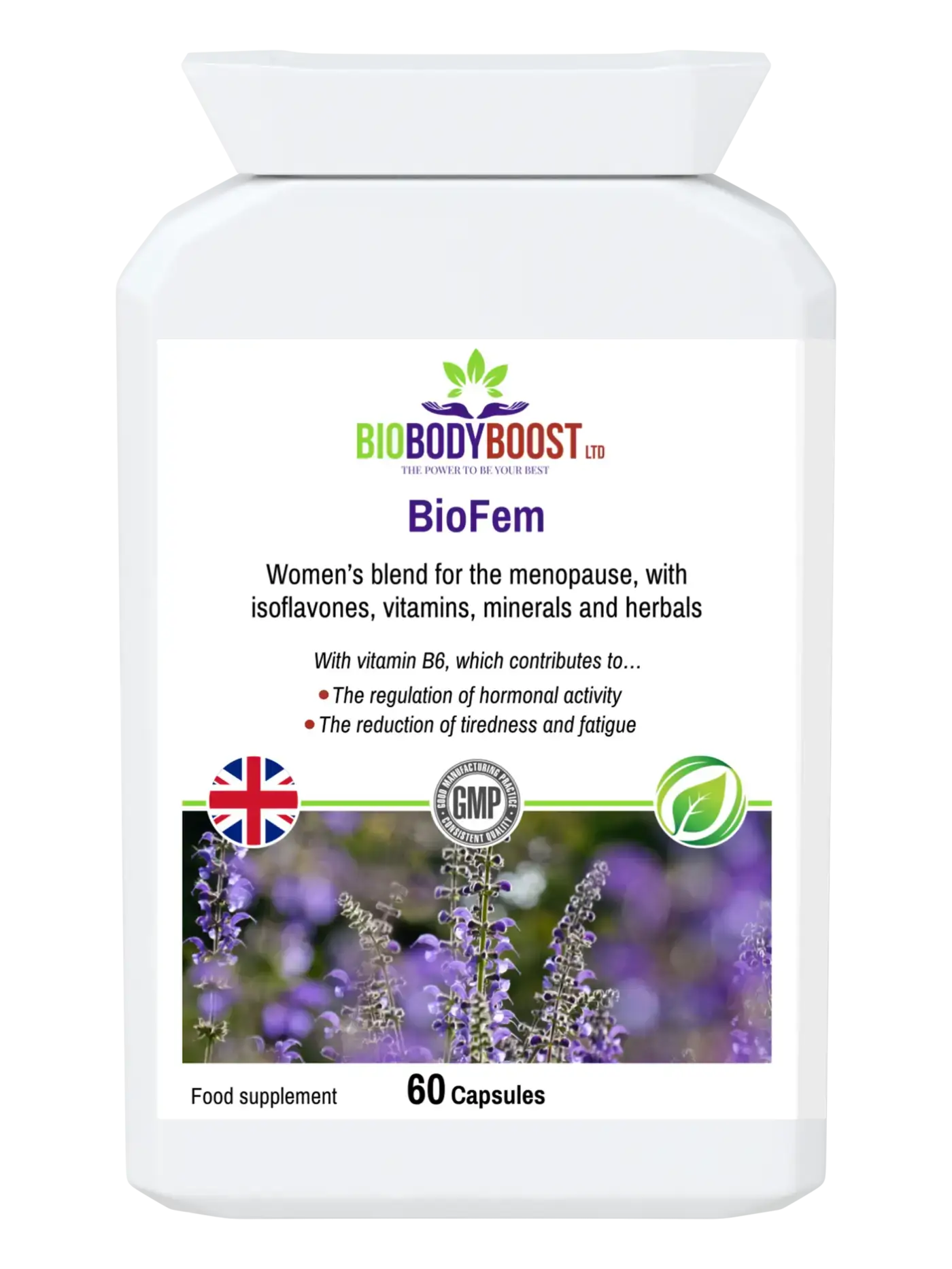 BioFem Women's Blend for Menopause - Premium Vitamins & Supplements from BioBodyBoost - Just £13.99! Shop now at BioBodyBoost