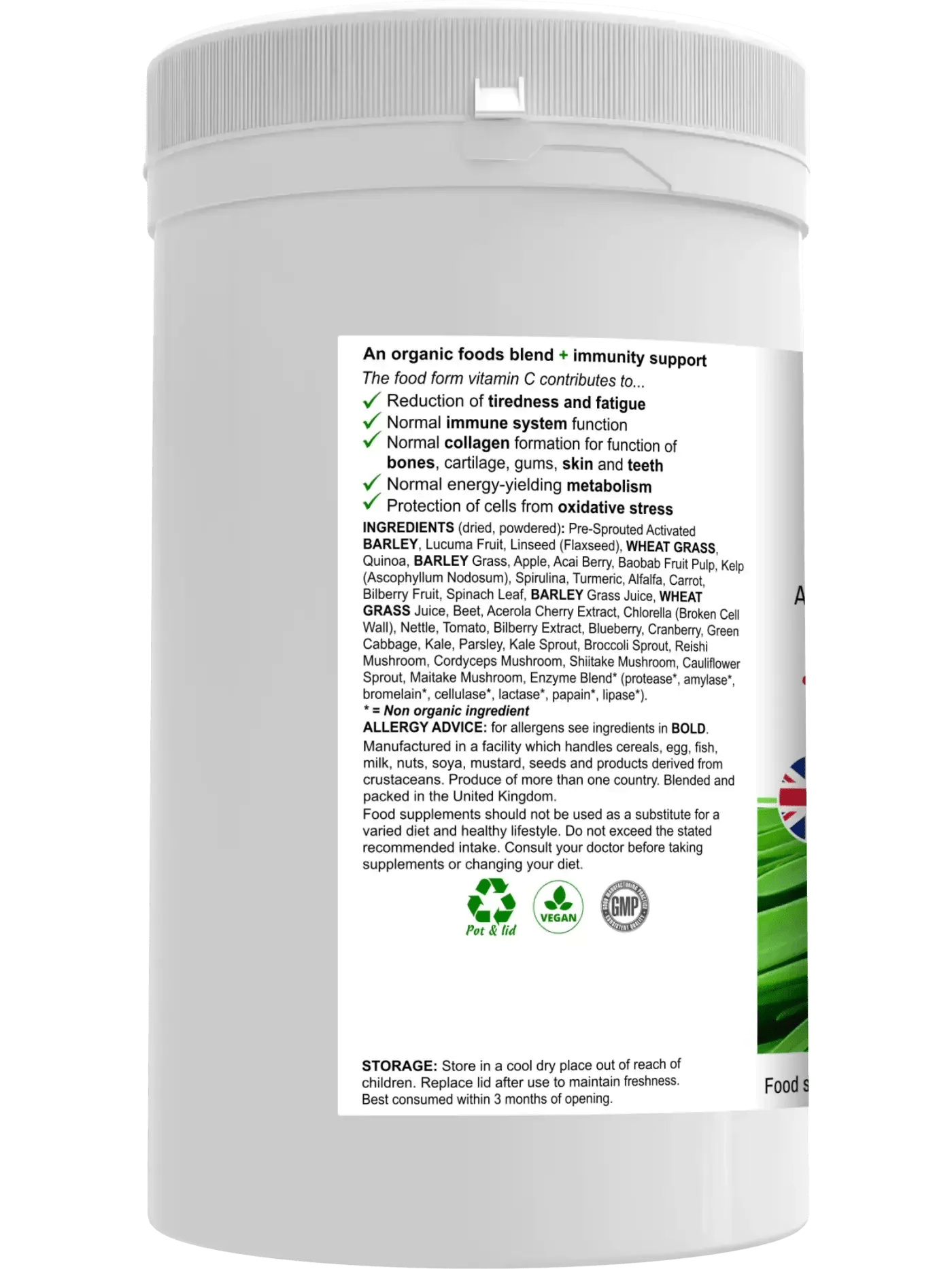 BioGreenz - Organic Green Meal Shake - Nutrition Drinks & Shakes