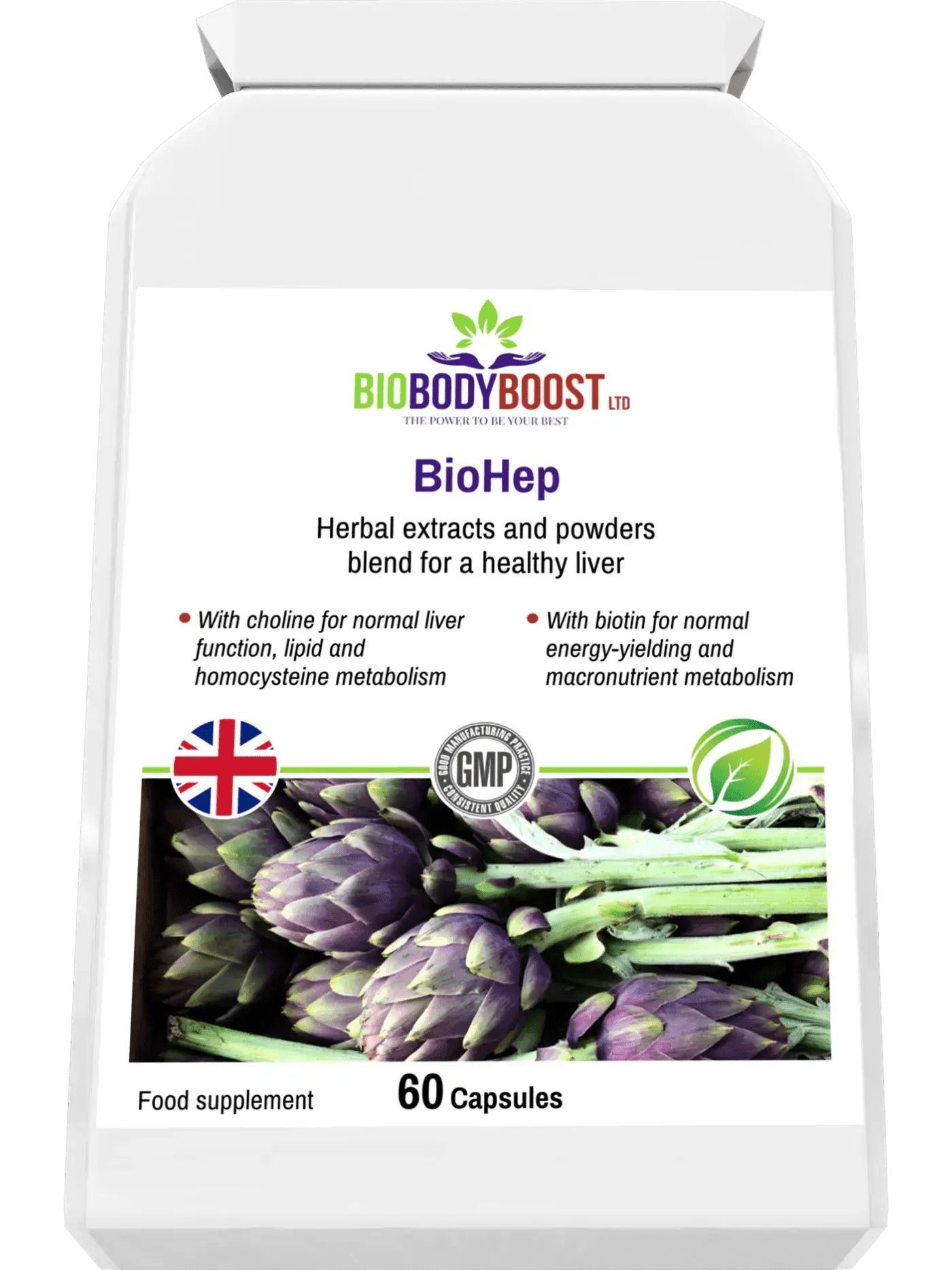 BioHep - Herbal Blend for Liver Function Support - BioBodyBoost