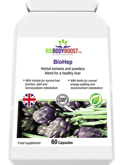 BioHep - Herbal Liver Detox Support - BioBodyBoost