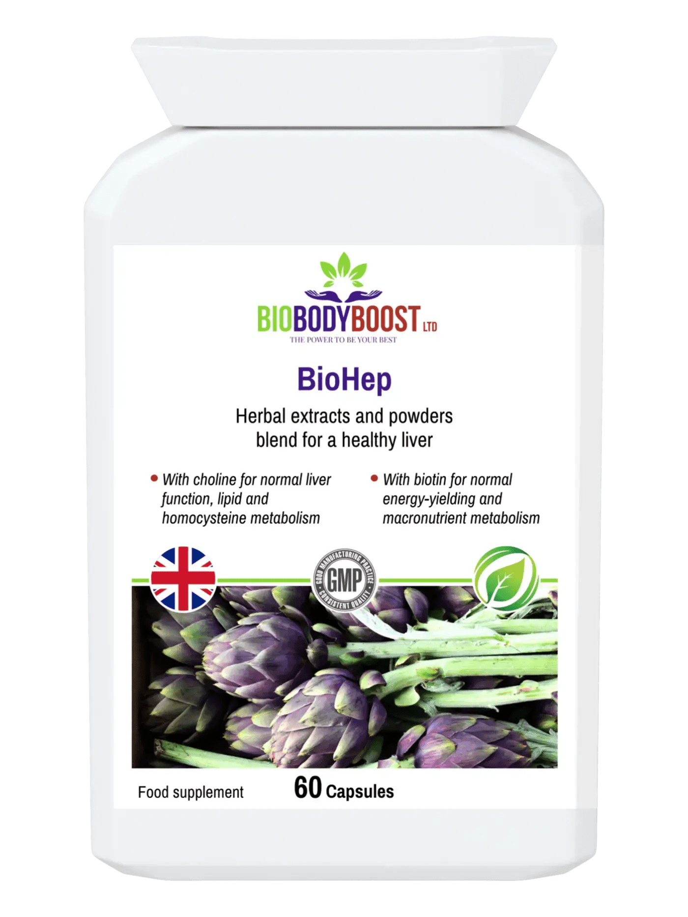 BioHep - Herbal Blend for Liver Function Support - BioBodyBoost