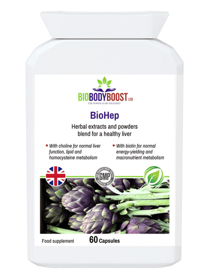 BioHep - Herbal Liver Detox Support - BioBodyBoost