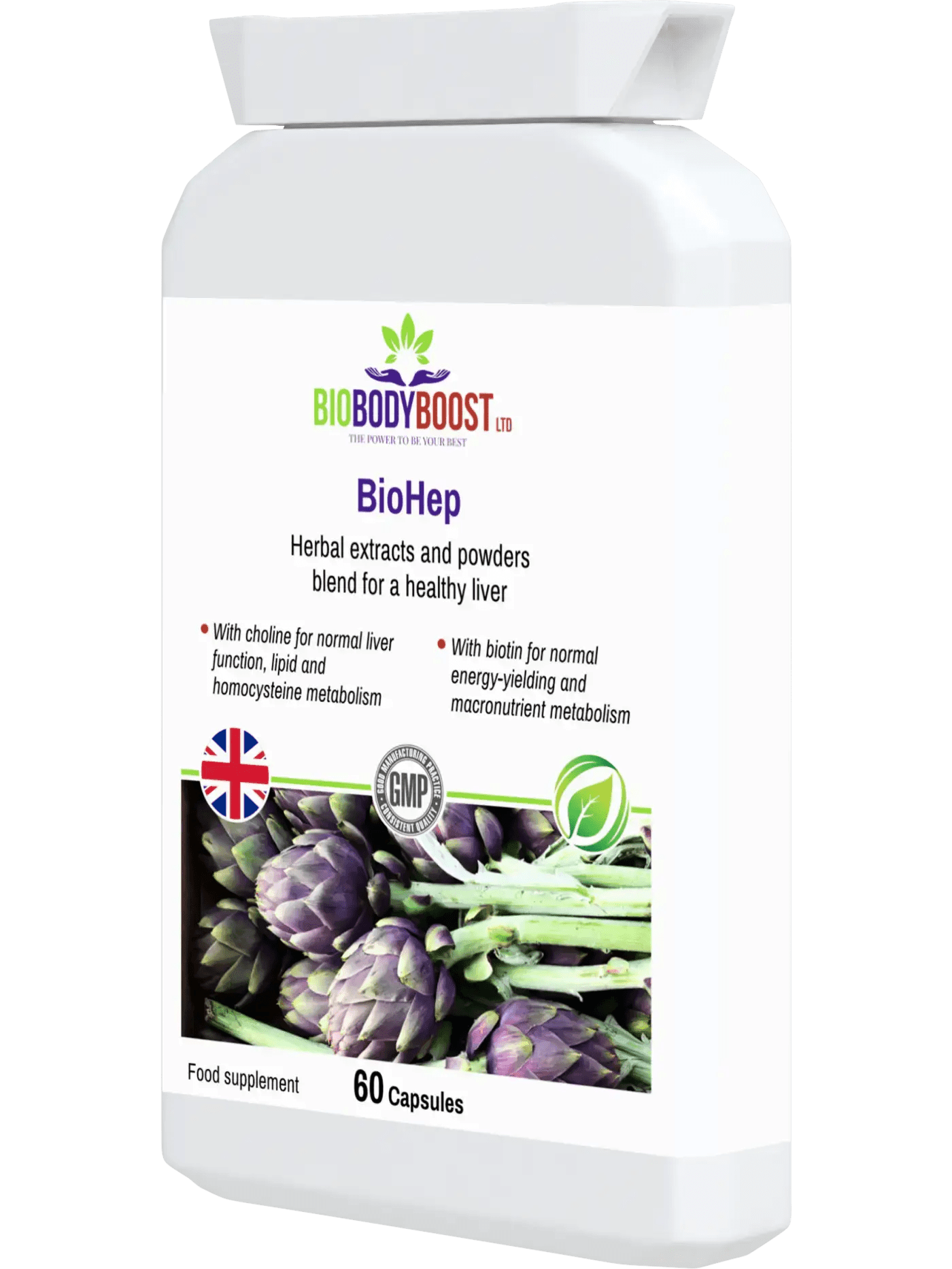 BioHep - Herbal Liver Detox Support - BioBodyBoost