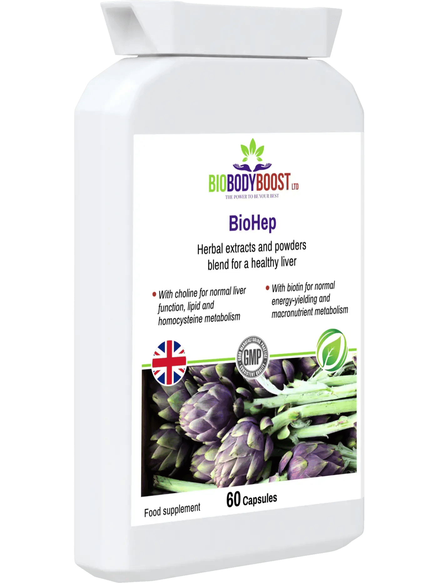 BioHep - Herbal Liver Detox Support - BioBodyBoost