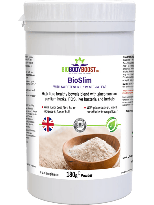 BioSlim - Psyllium Husks Dietary Fibre - BioBodyBoost