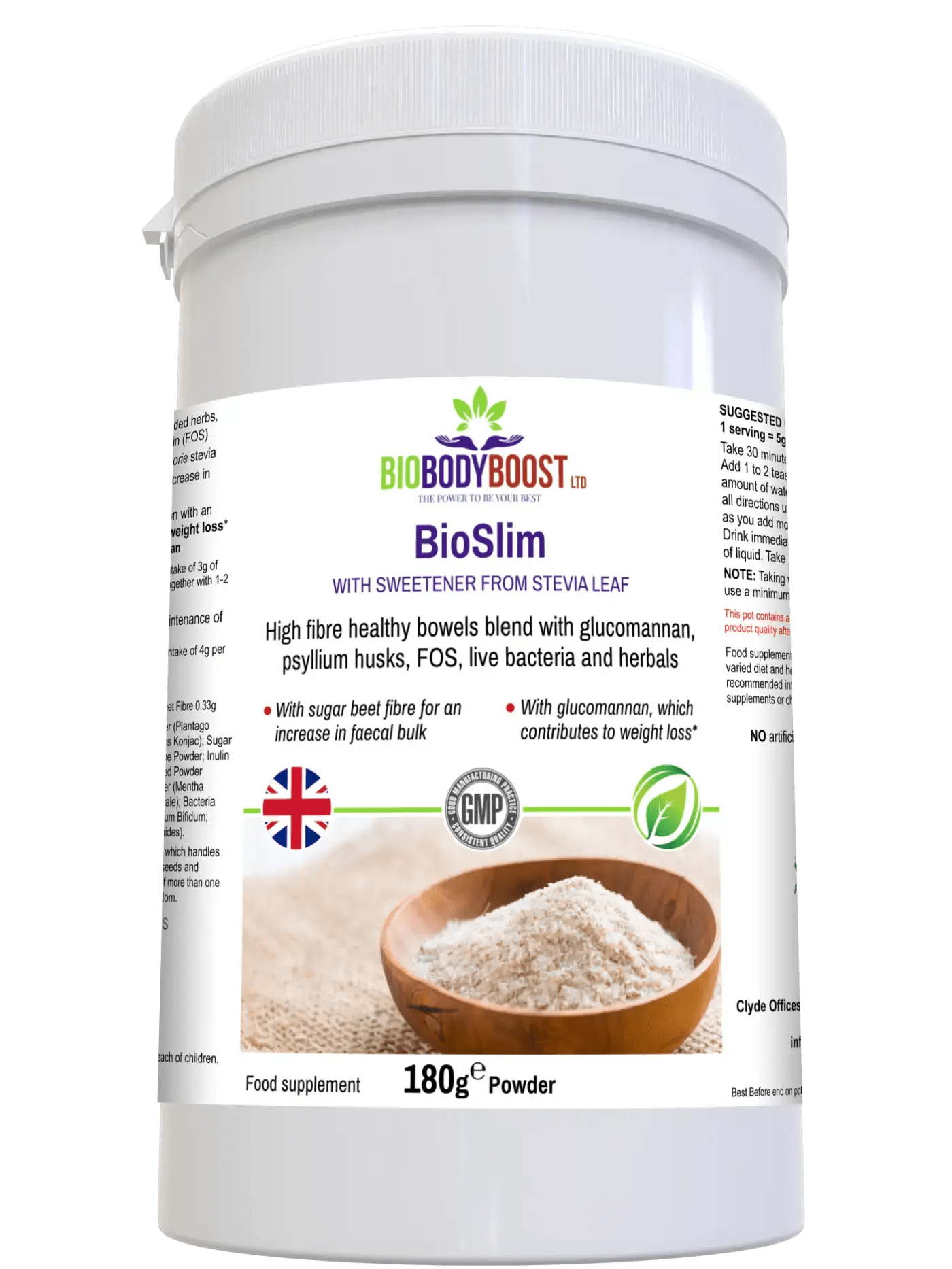 BioSlim - High Dietary Fibre - Food Supplement