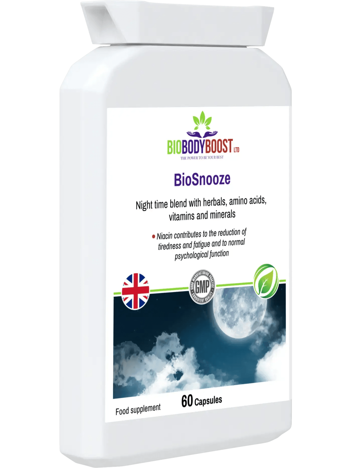 BioSnooze | Night Time Herbal Blend - BioBodyBoost