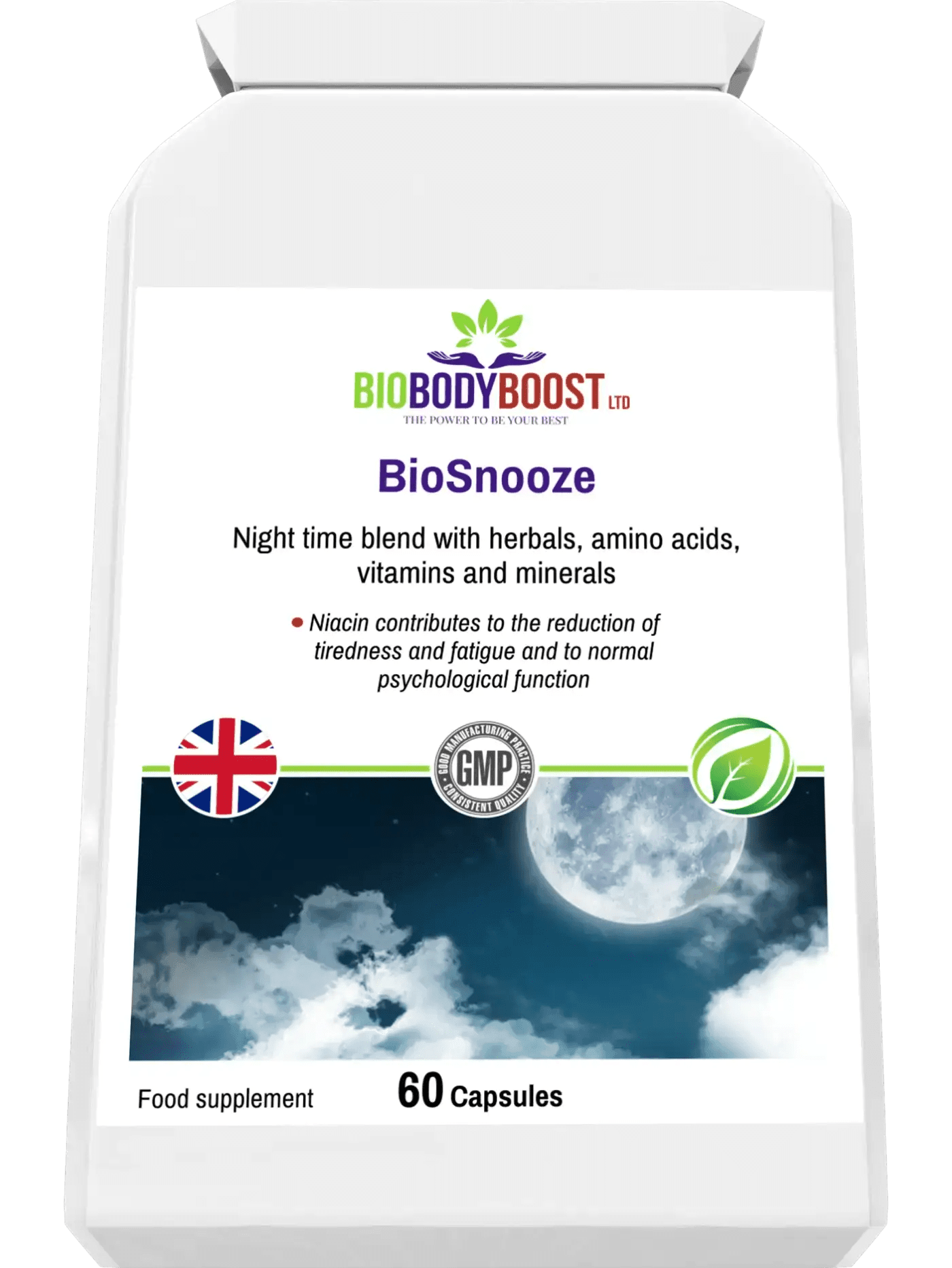 BioSnooze | Night Time Herbal Blend - BioBodyBoost