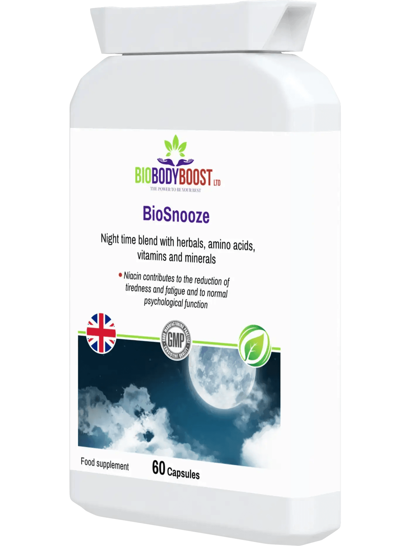 BioSnooze | Night Time Herbal Blend - BioBodyBoost