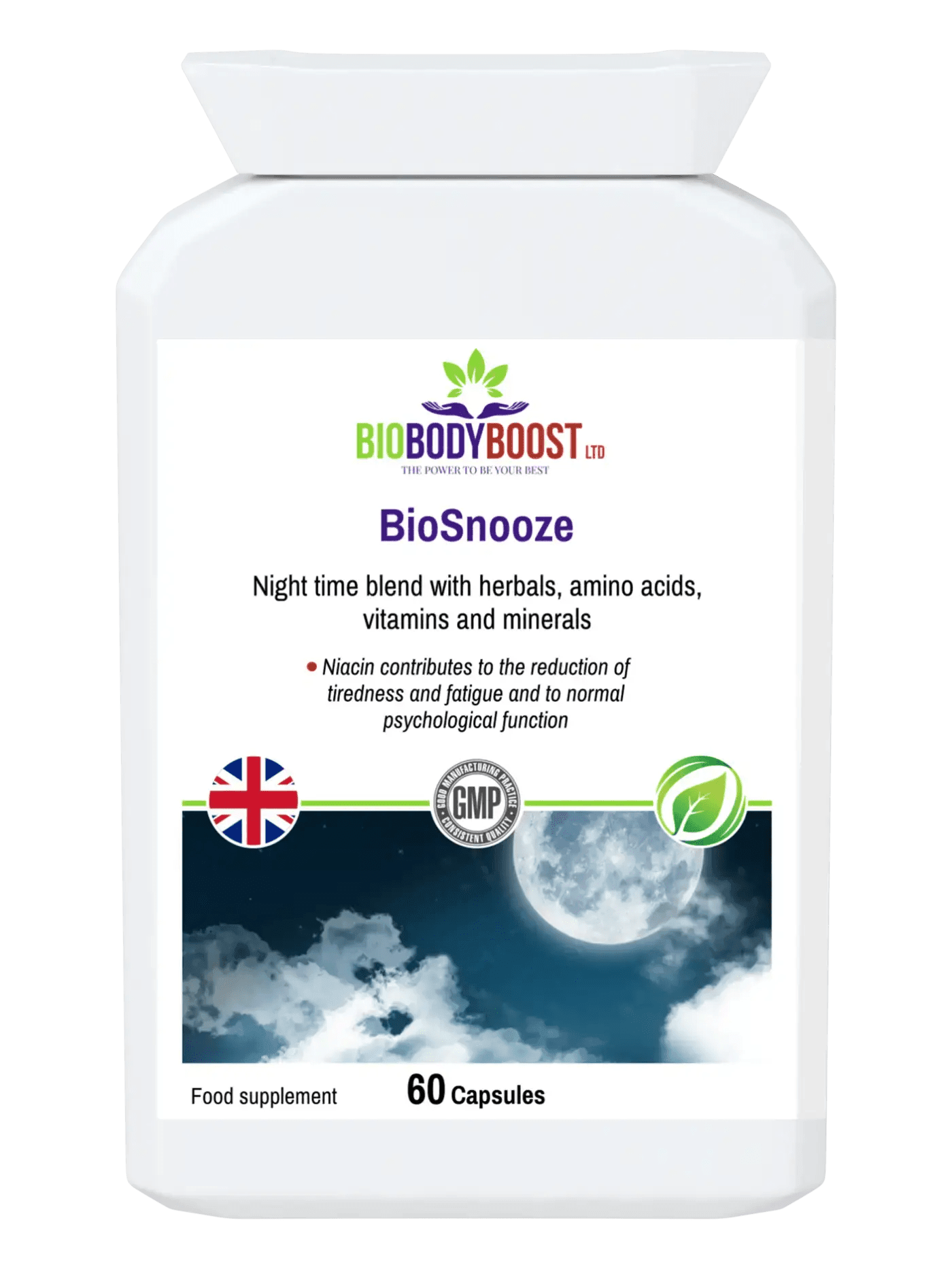 BioSnooze | Night Time Herbal Blend - BioBodyBoost