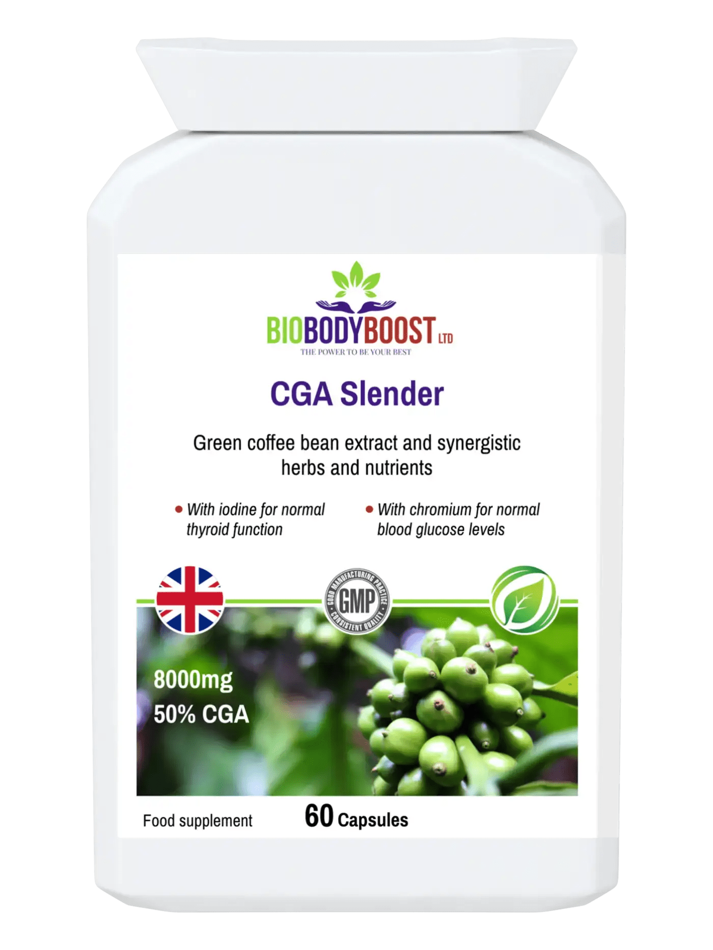 CGA Slender - Green Coffee 8000 - Digestive Supplements