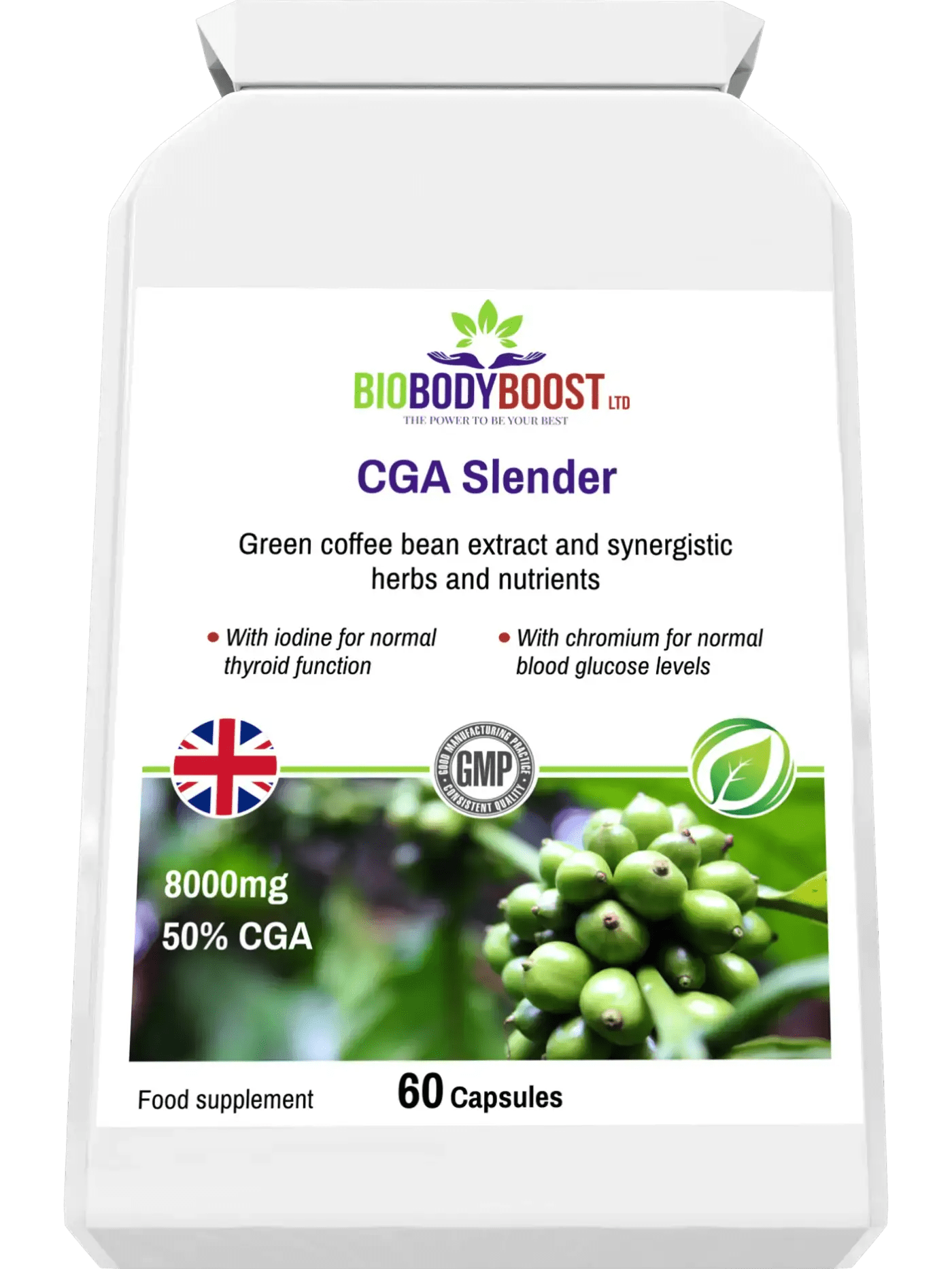 CGA Slender - Green Coffee 8000 - Digestive Supplements