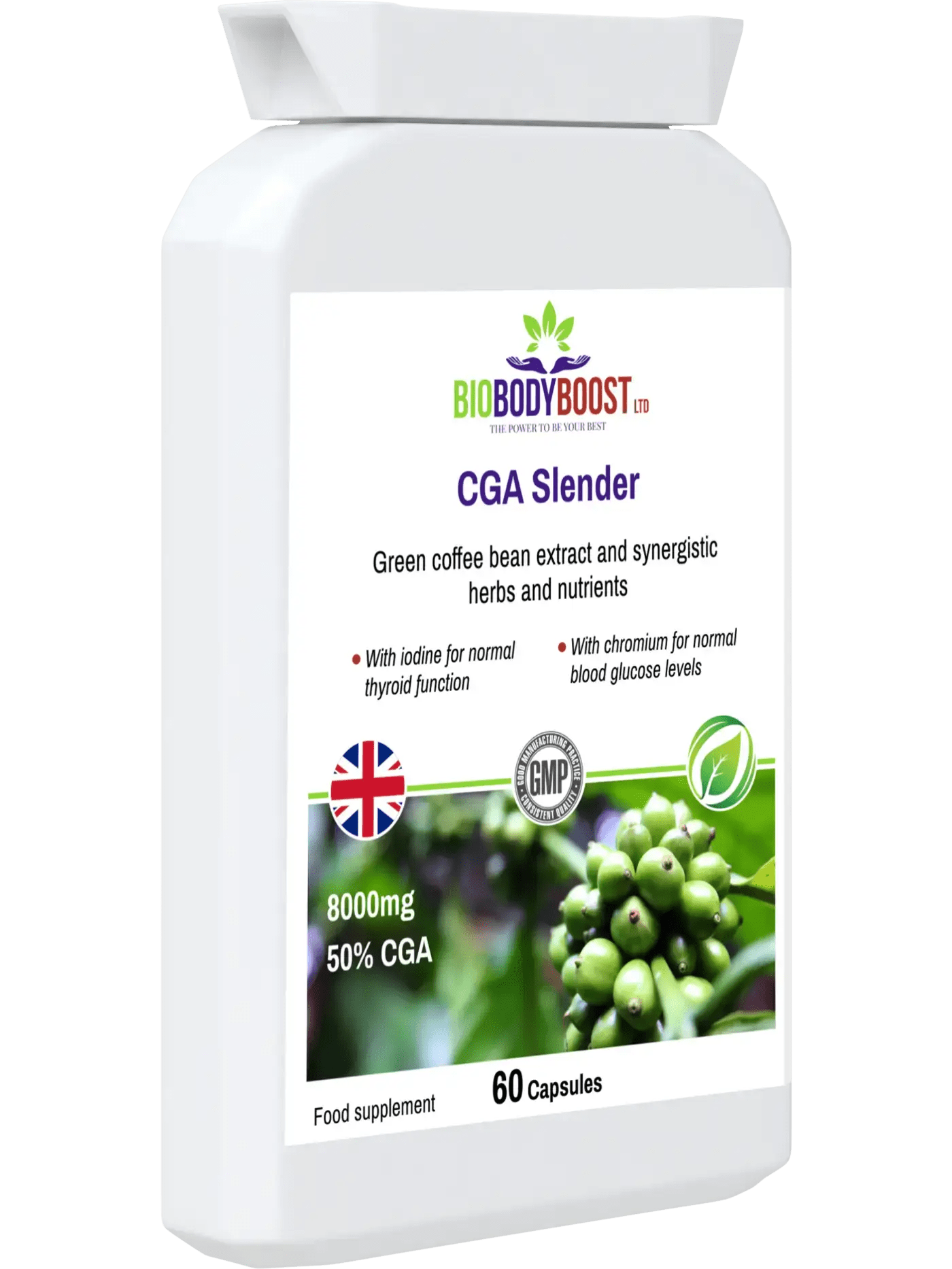 CGA Slender - Green Coffee 8000 - Digestive Supplements