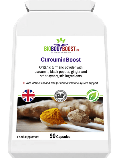 CurcuminBoost - Turmeric Herbal Combination - BioBodyBoost