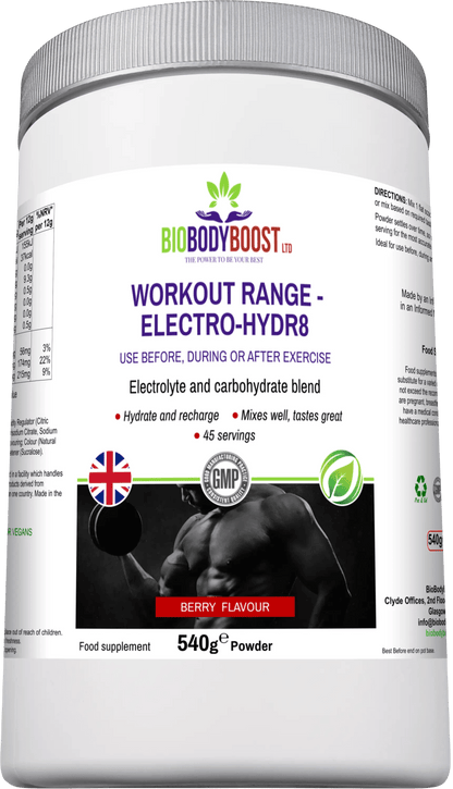 Electro-Hidr8 - Workout Range - BioBodyBoost