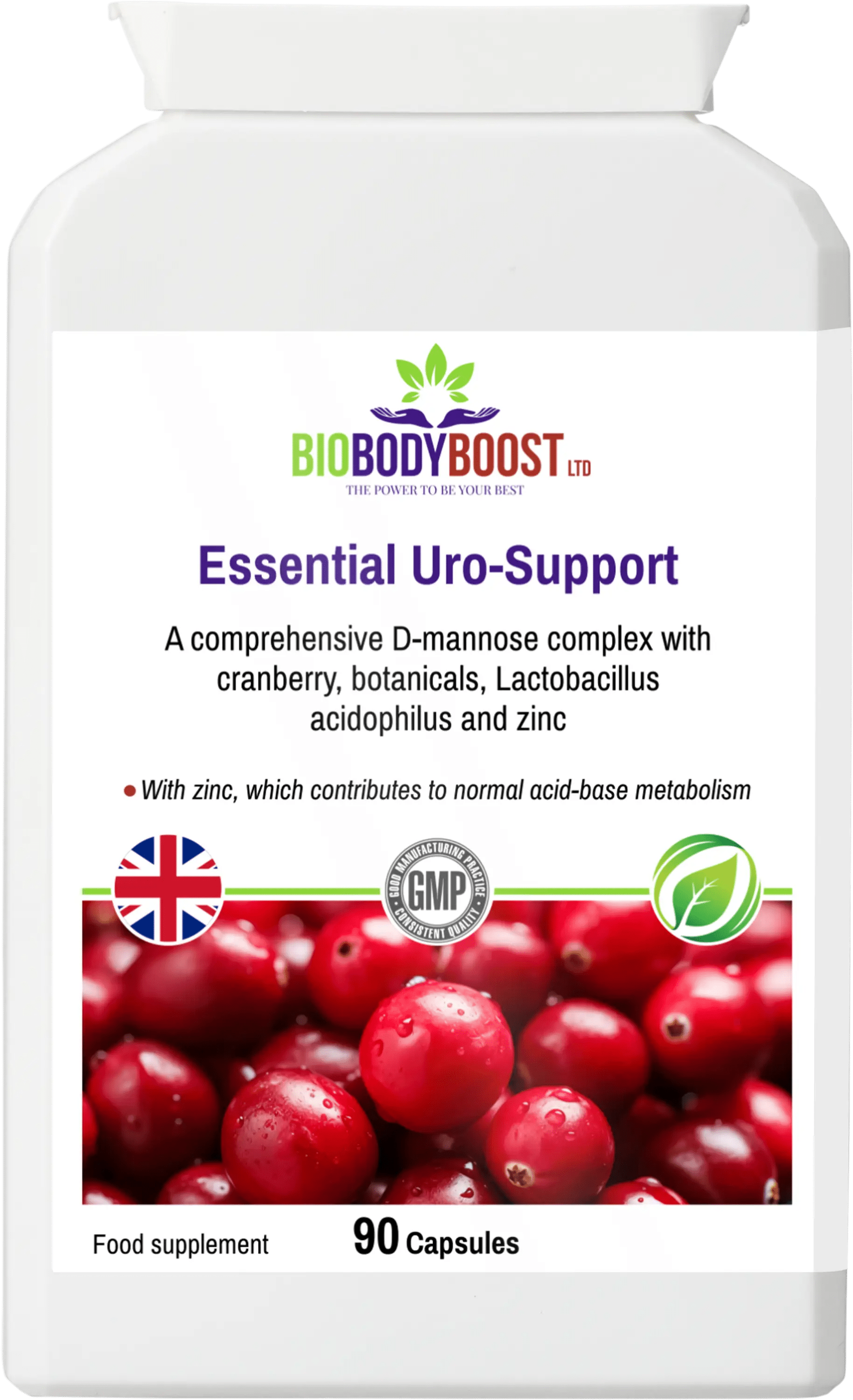 Essential Uro-Support D-Mannose Complex - Vitamins & Supplements