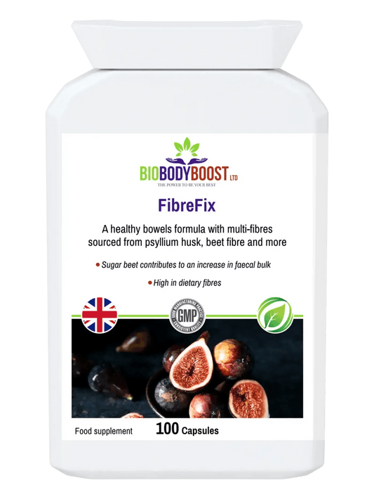 FibreFix - Psyllium Husk Dietary Fibre - BioBodyBoost